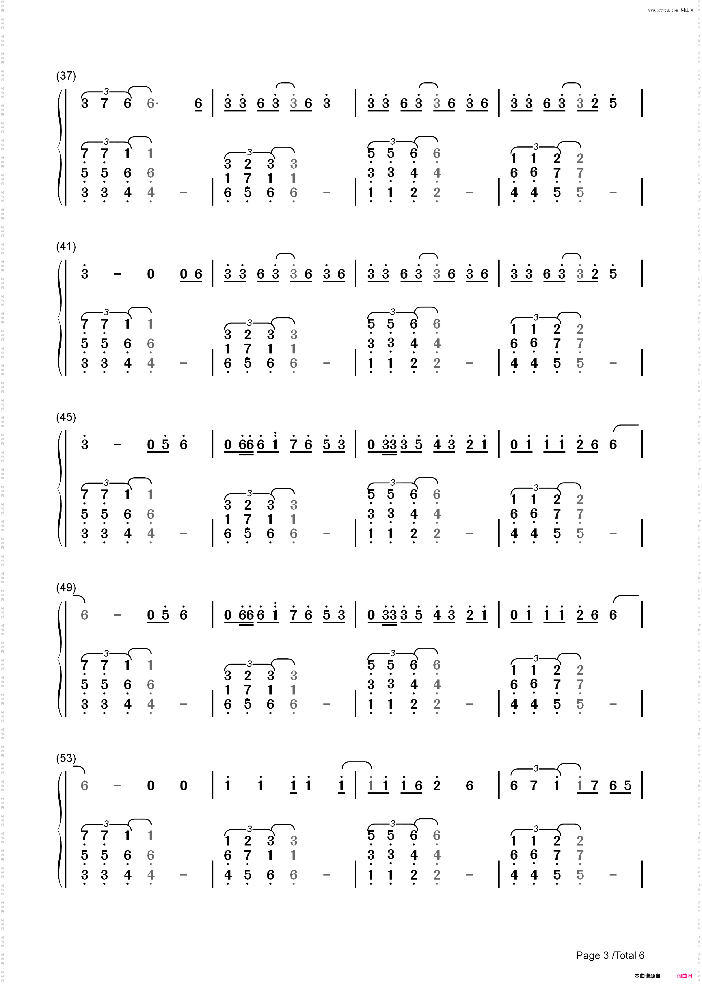 Your Body-Christina Aguilera_简谱版