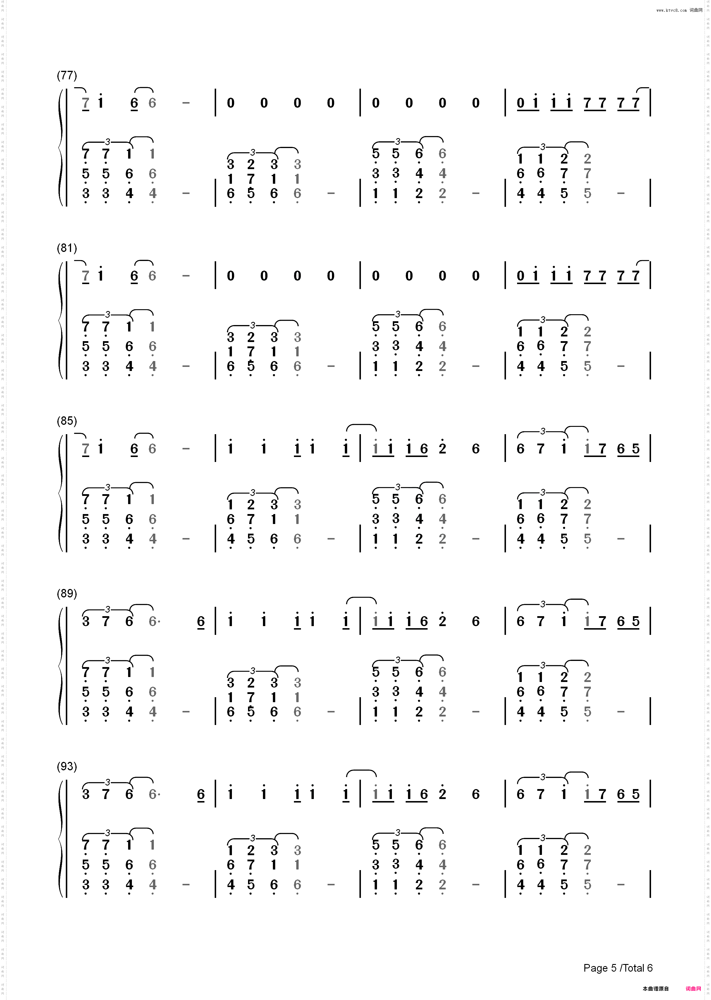 Your Body-Christina Aguilera_简谱版