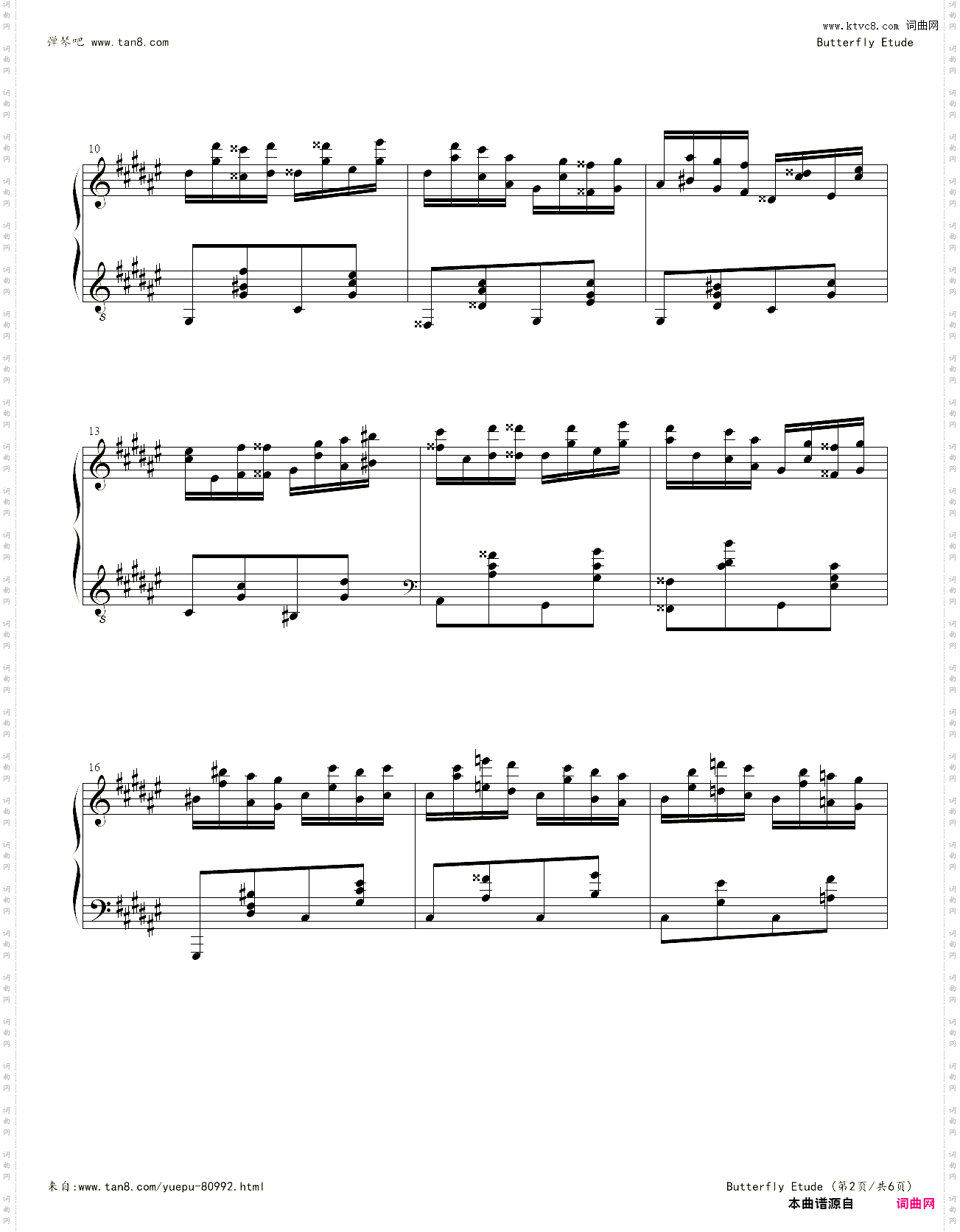 Butterfly Etude 25 # IX