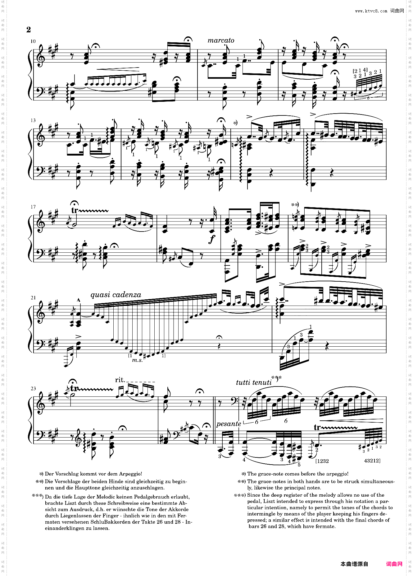 Hungarian Rhapsody No· 8