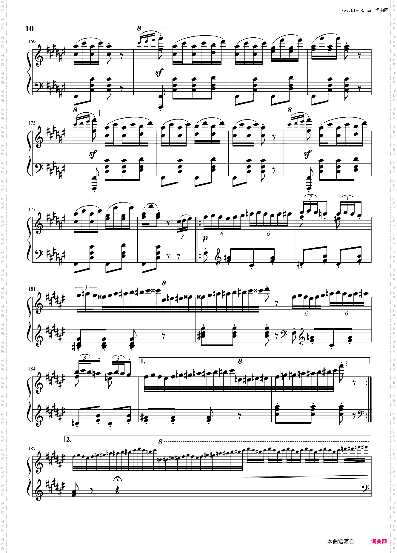 Hungarian Rhapsody No· 8