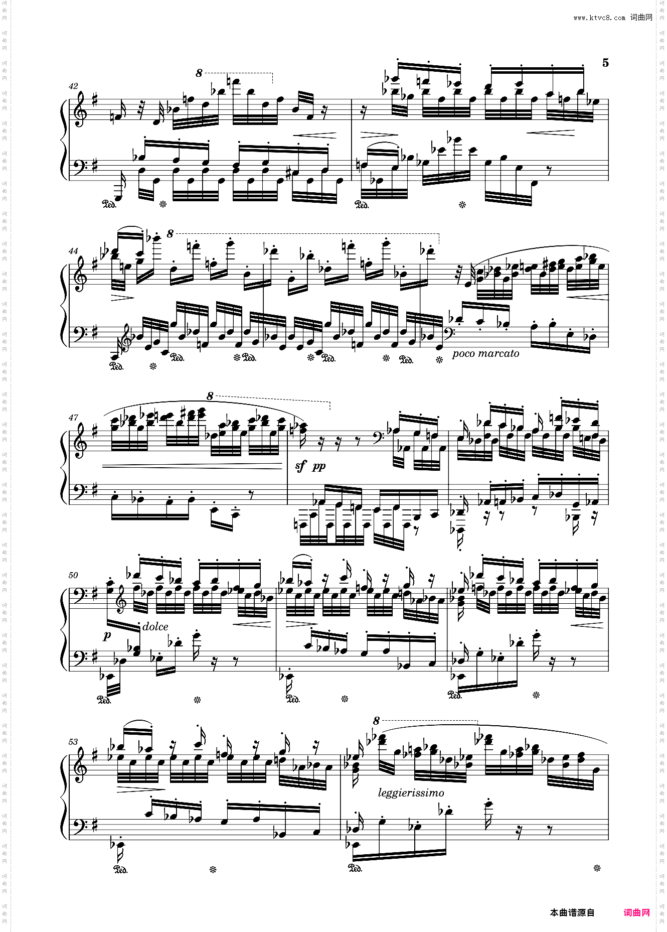 études d'éxécution Transcendante No· 11 Rondo des Sylphes