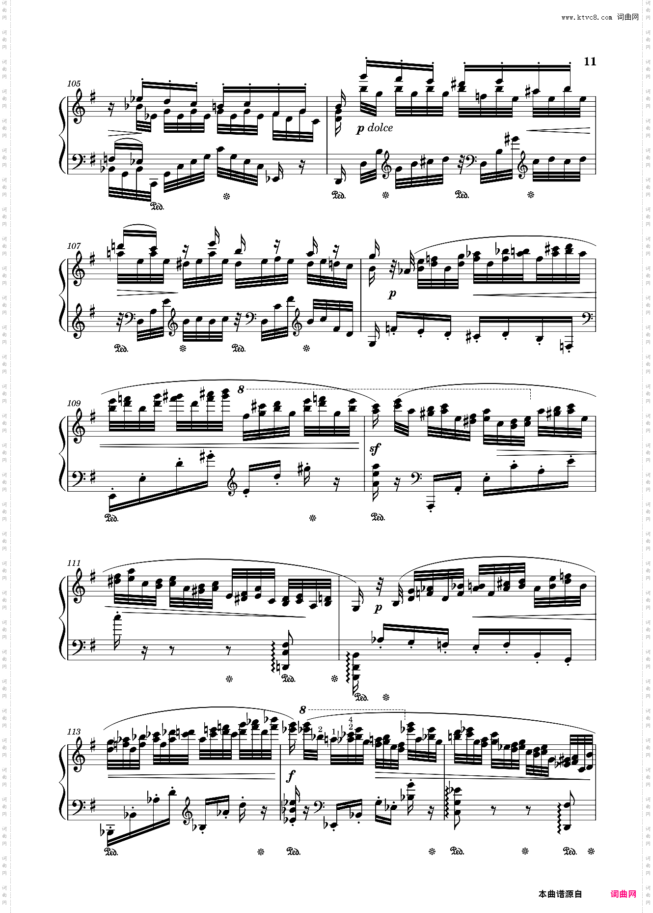 études d'éxécution Transcendante No· 11 Rondo des Sylphes