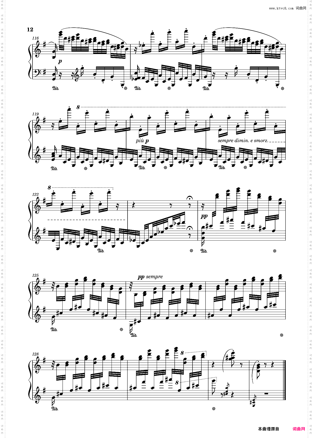 études d'éxécution Transcendante No· 11 Rondo des Sylphes