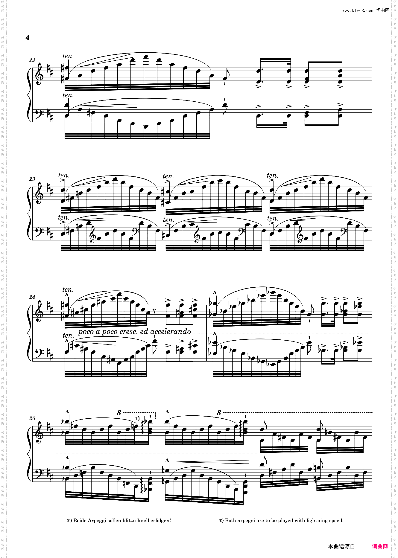 Transcendental étude No· 6 Vision