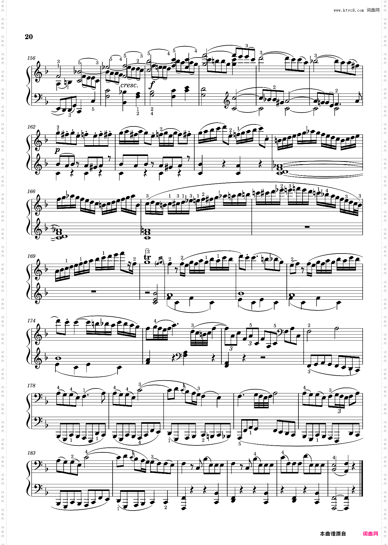 莫扎特第十五钢琴奏鸣曲 Sonata No· 15, 3rd Movement K· 533