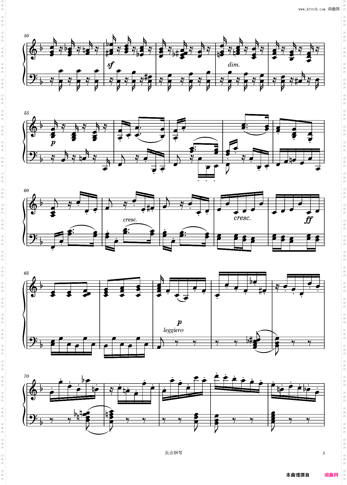 Six Christmas Pieces No· 6