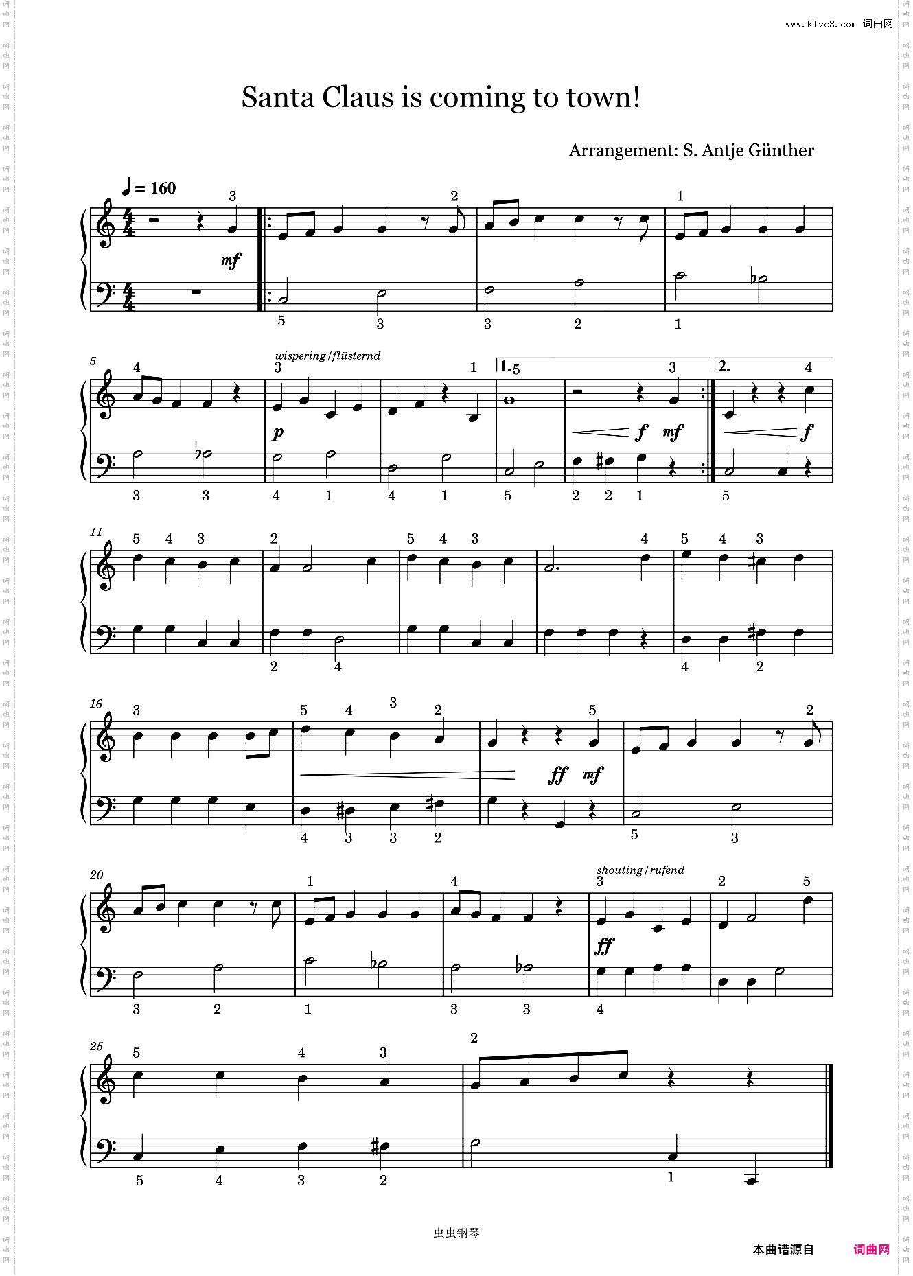 Santa Claus Is Coming to Town_圣诞歌曲
