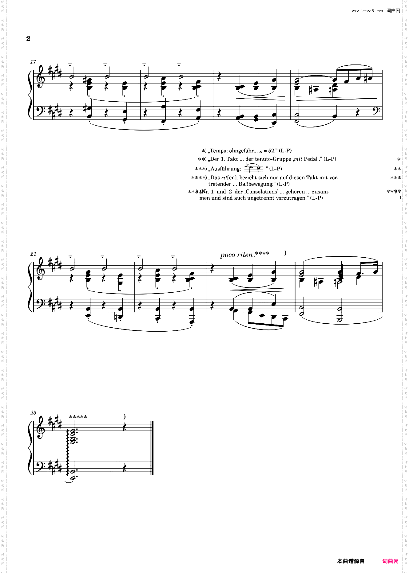 Consolation No· 1