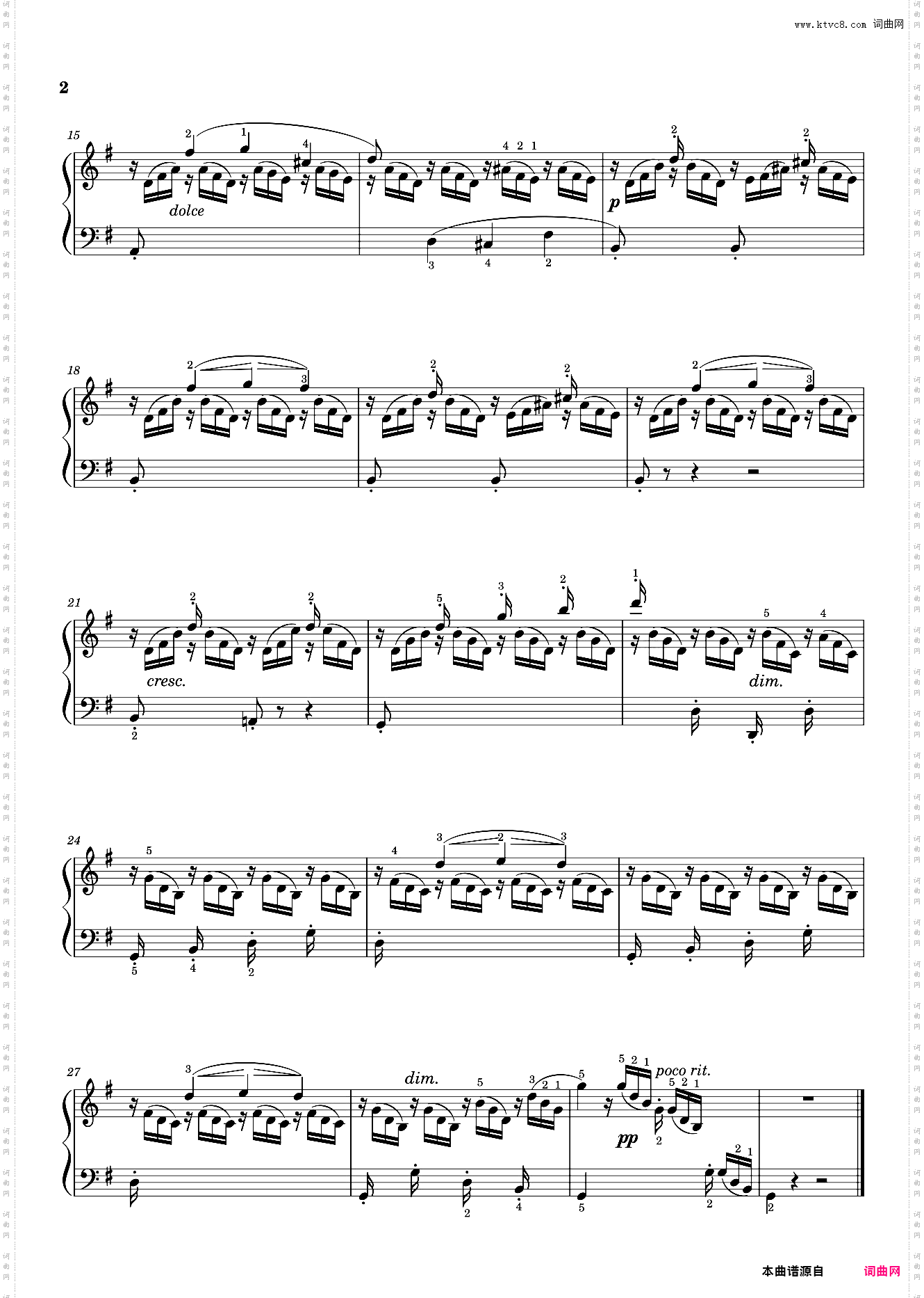 étude Op· 100 No· 24 The Swallow