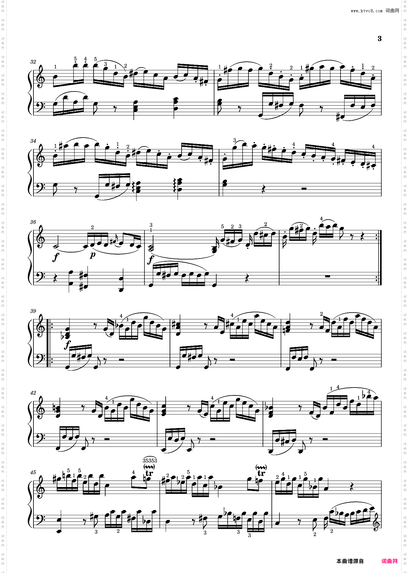莫扎特第一钢琴奏鸣曲 Sonata No· 1, 1st Movement K· 279