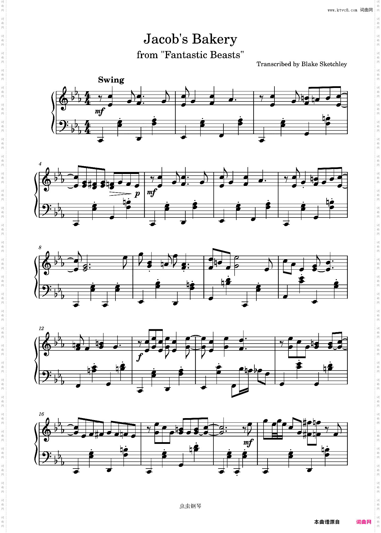 Jacob's Bakery-James Newton Howard