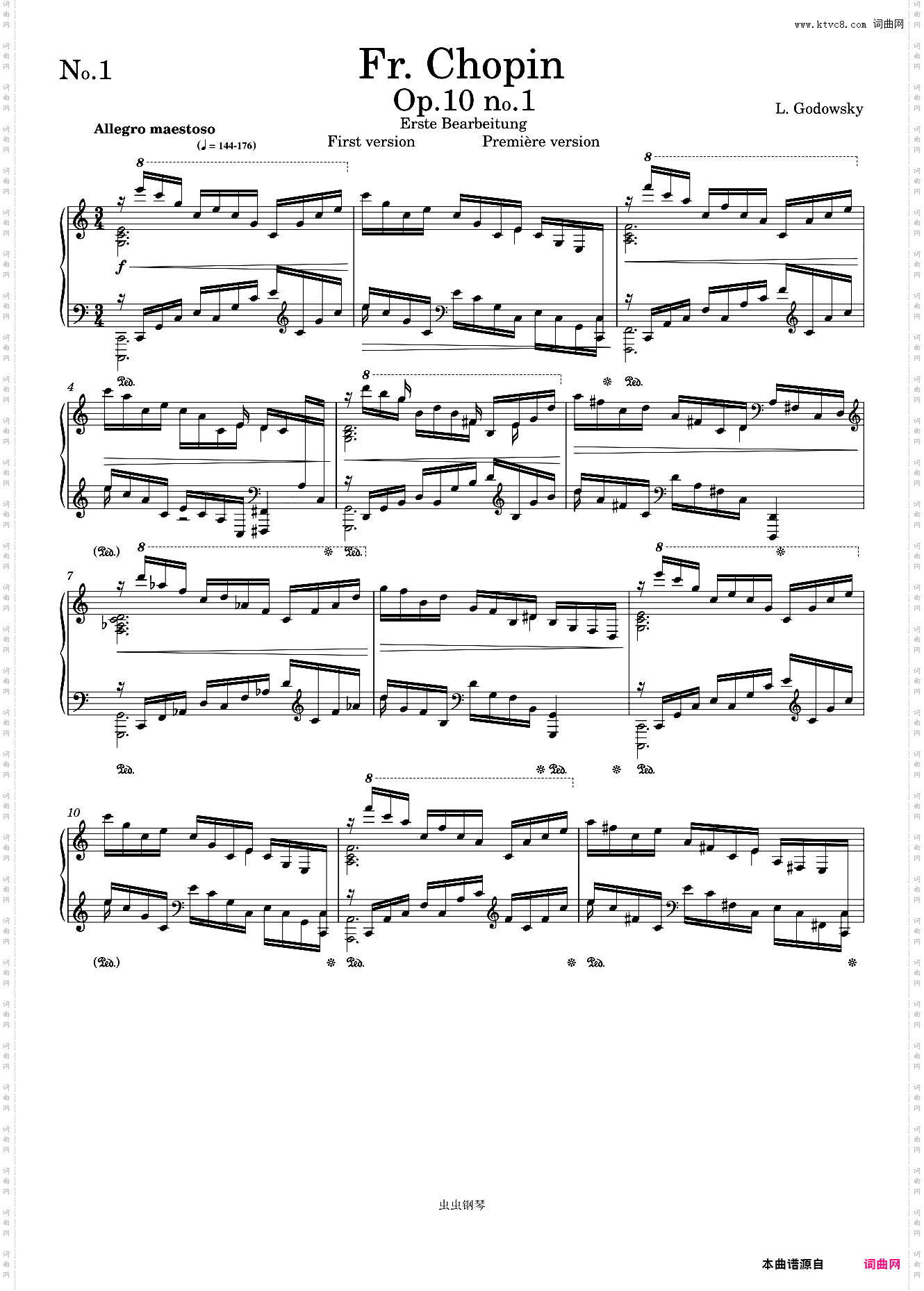 L· Godowsky - study no·1