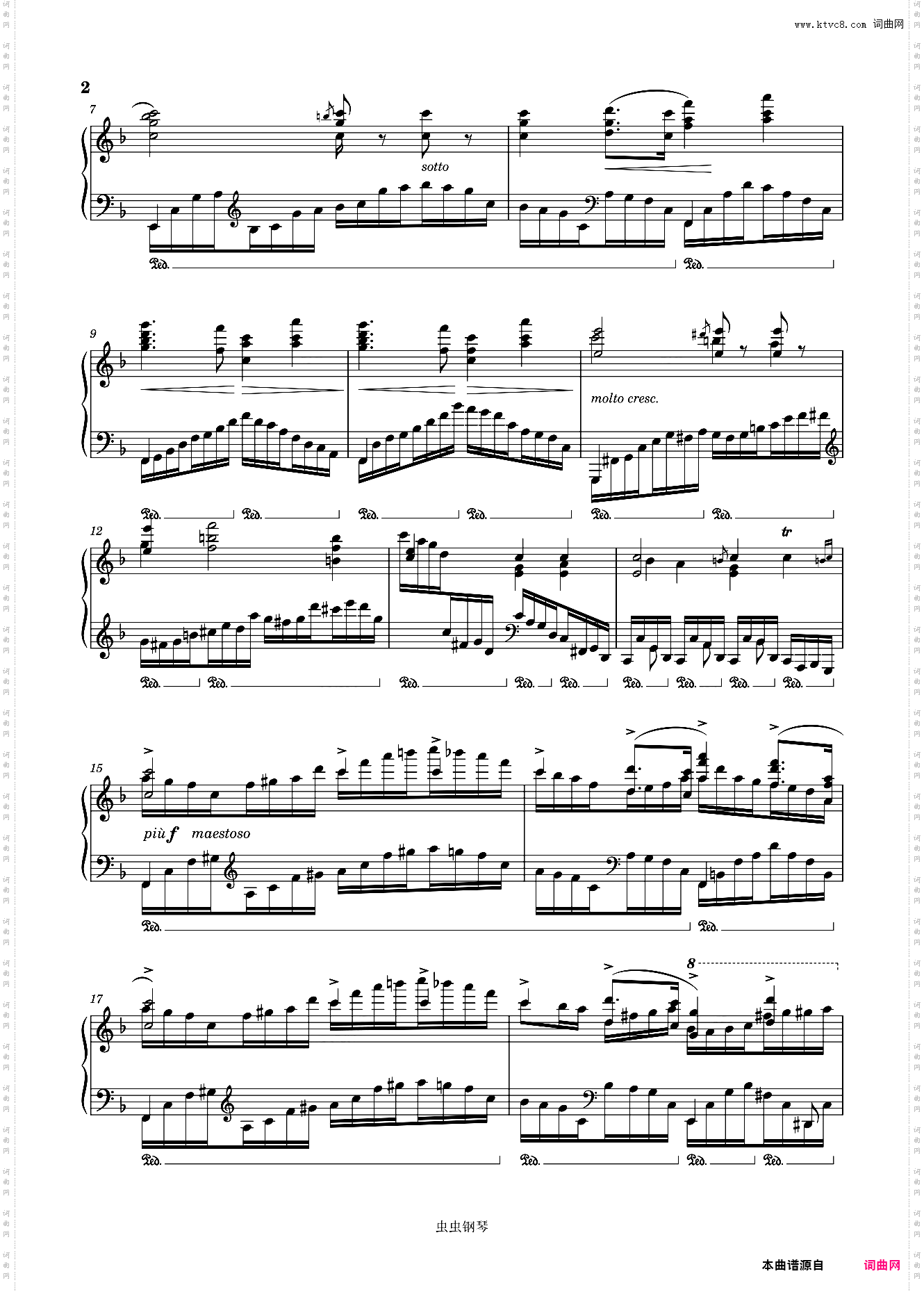 Study no· 16 after Chopin's étude op· 10 no· 8 – Leopold Godowsky