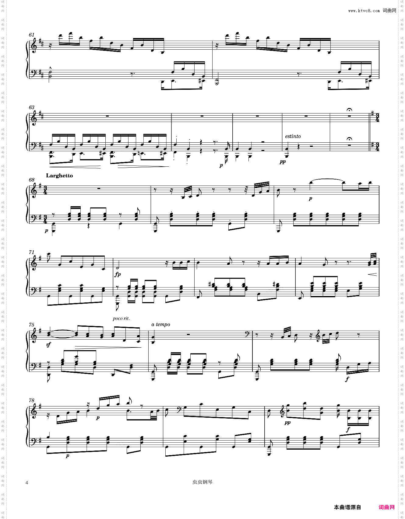 Kullak Paraphrase of the 4th Act of the Opera Dom Sébastien Piano solo