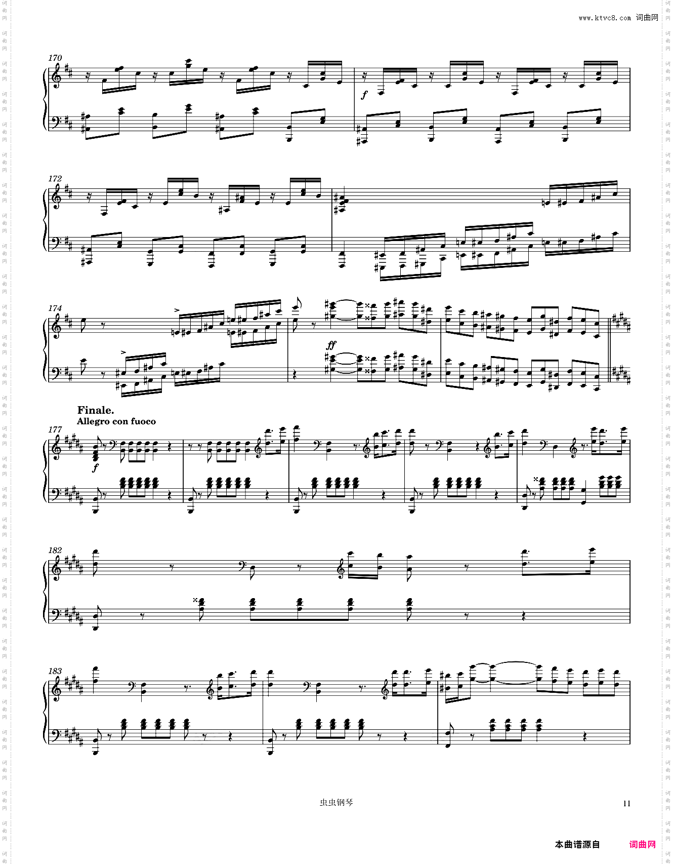 Kullak Paraphrase of the 4th Act of the Opera Dom Sébastien Piano solo