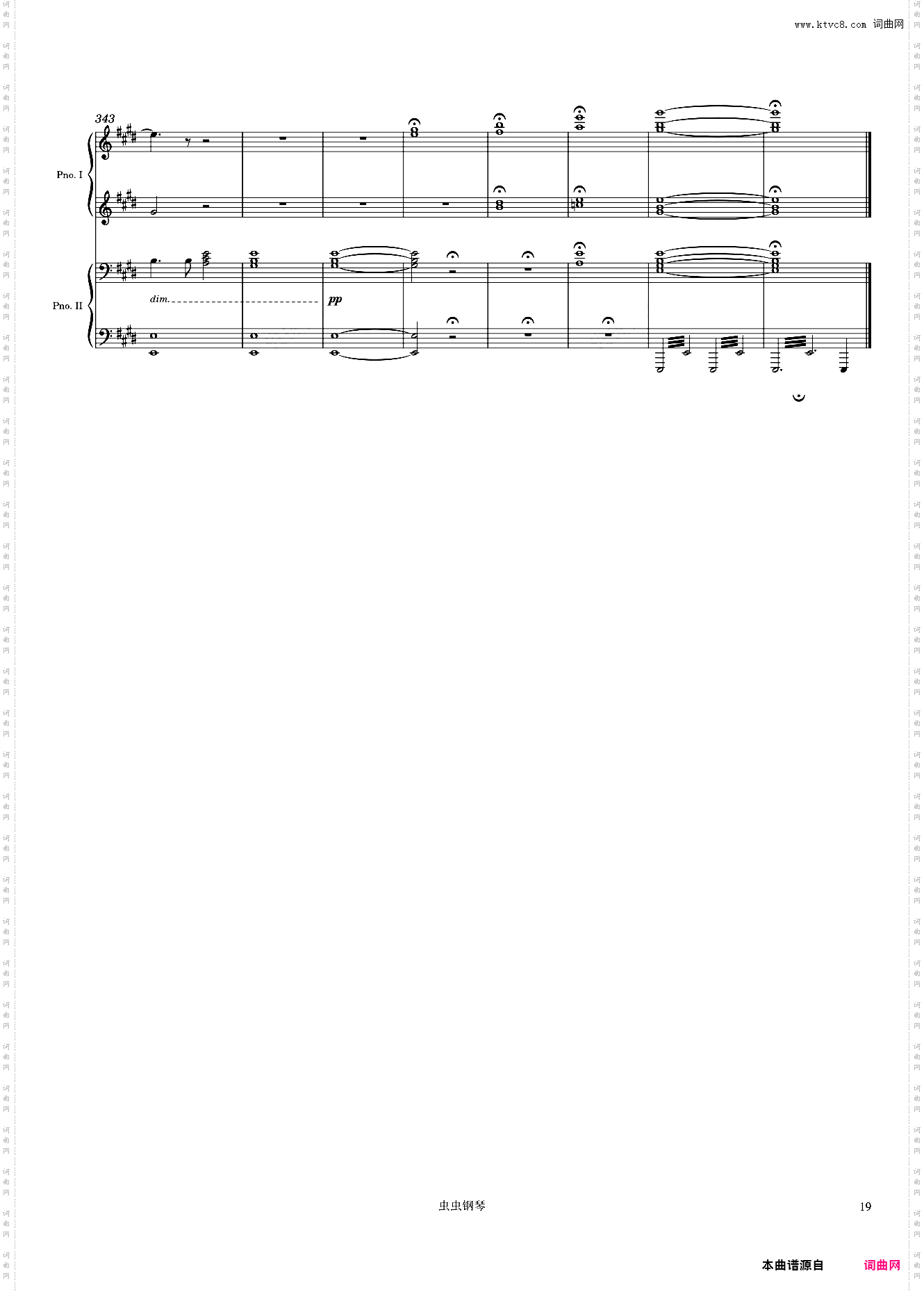 Mendelssohn Overture from A Midsummer's Night Dream Incidental Music, Op· 61, Arr· for 2 pianos