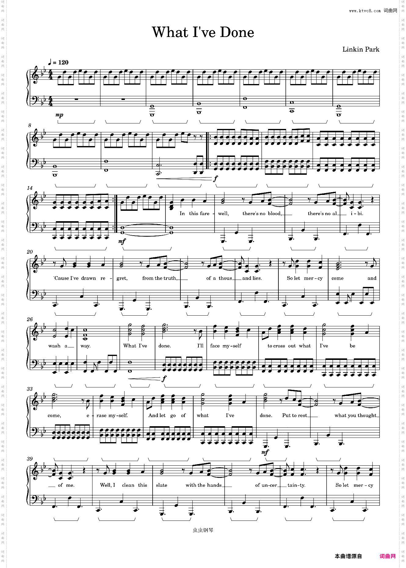 变形金刚1 电影 What I've Done-_Linkin Park