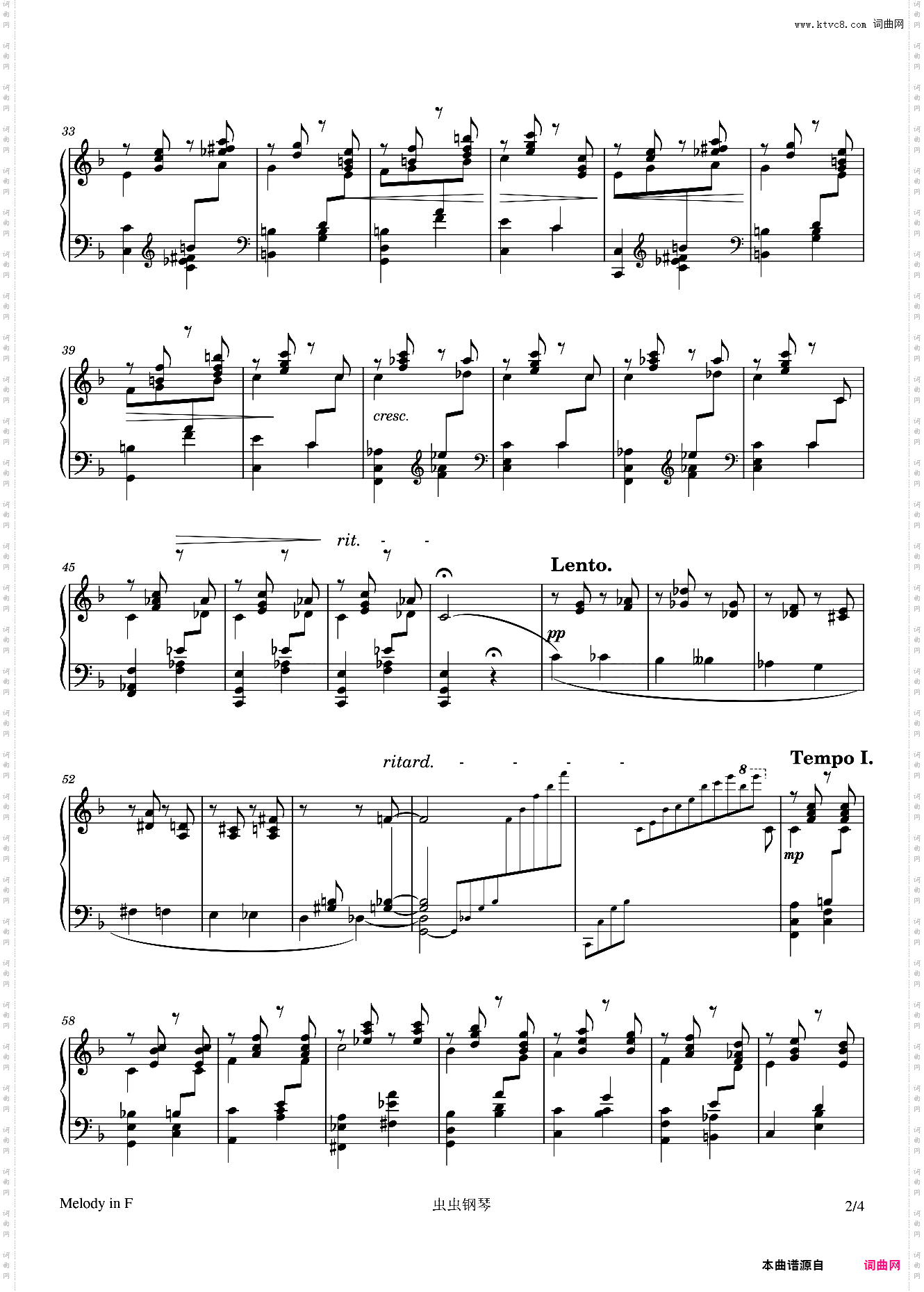 2 Mélodies, Op·3 – Anton Rubinstein