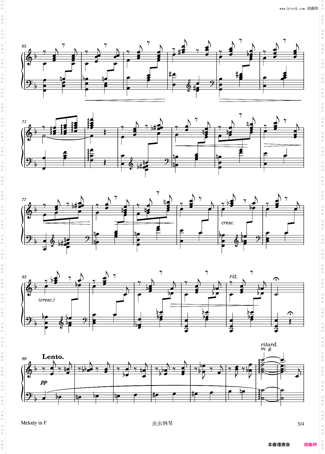 2 Mélodies, Op·3 – Anton Rubinstein