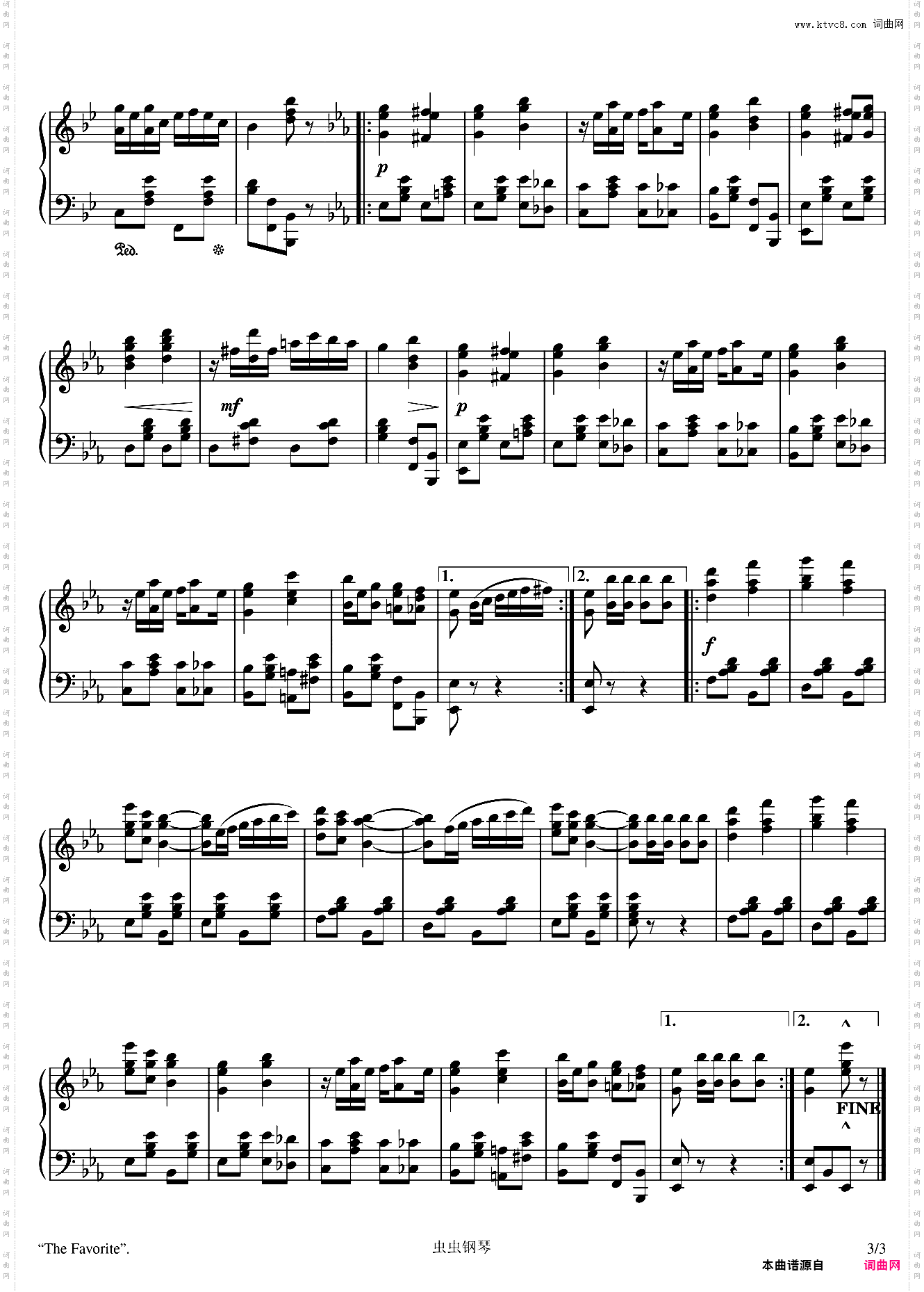 The Favorite - Scott Joplin - 1904