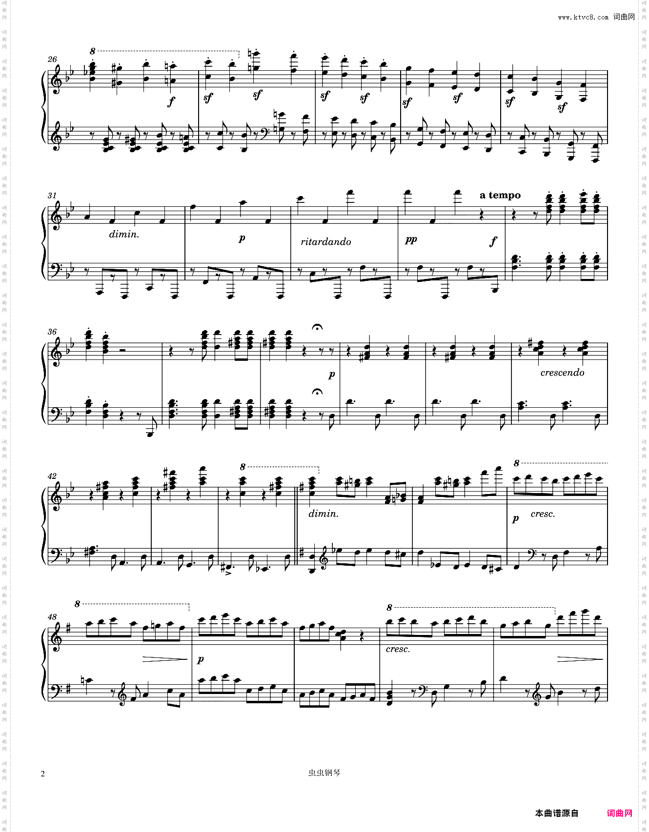 Beethoven Piano Sonata No· 29, 1st Movement
