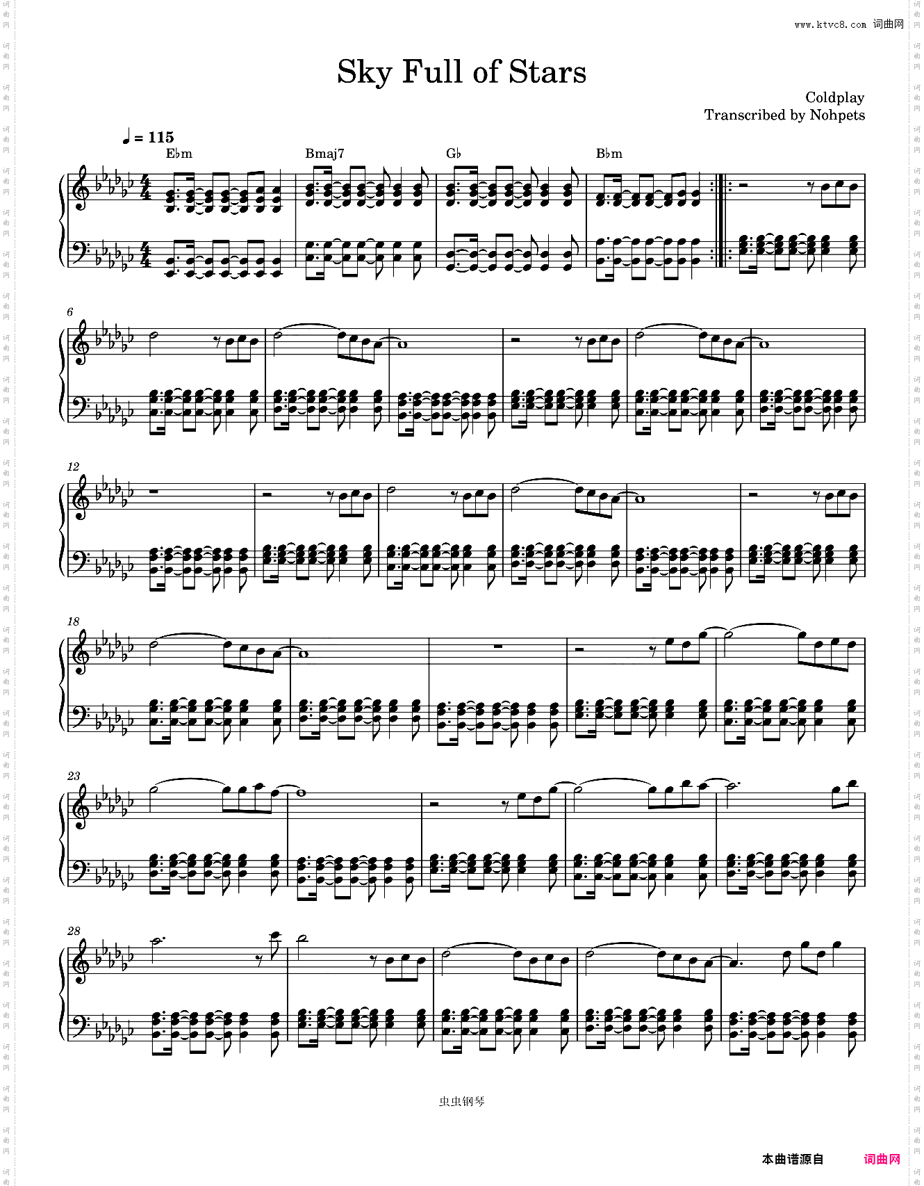 Coldplay-A Sky Full of Stars