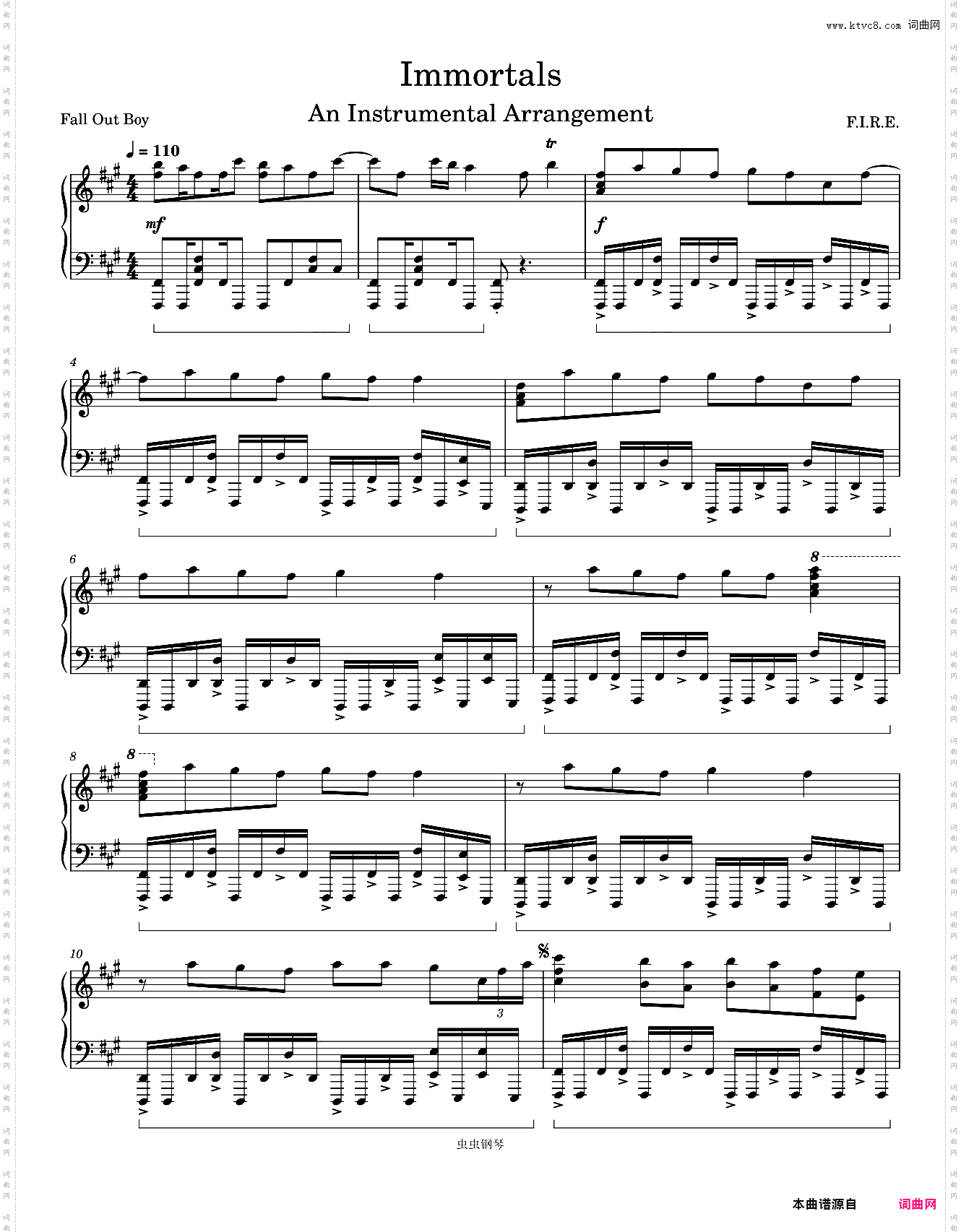 Immortals-Fall Out Boy