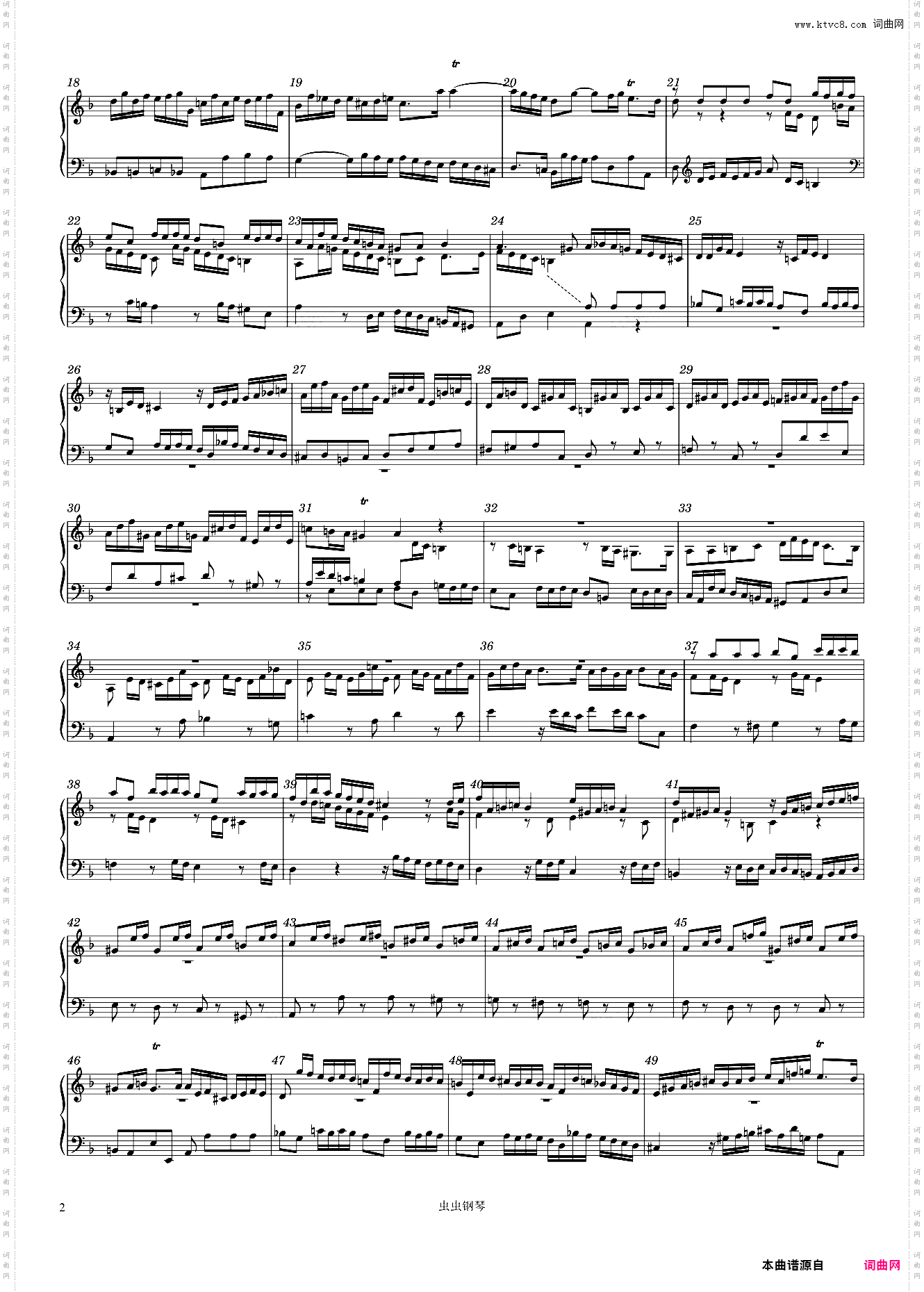 J· S· Bach: Fantasie and Fugue in D minor· BWV 905