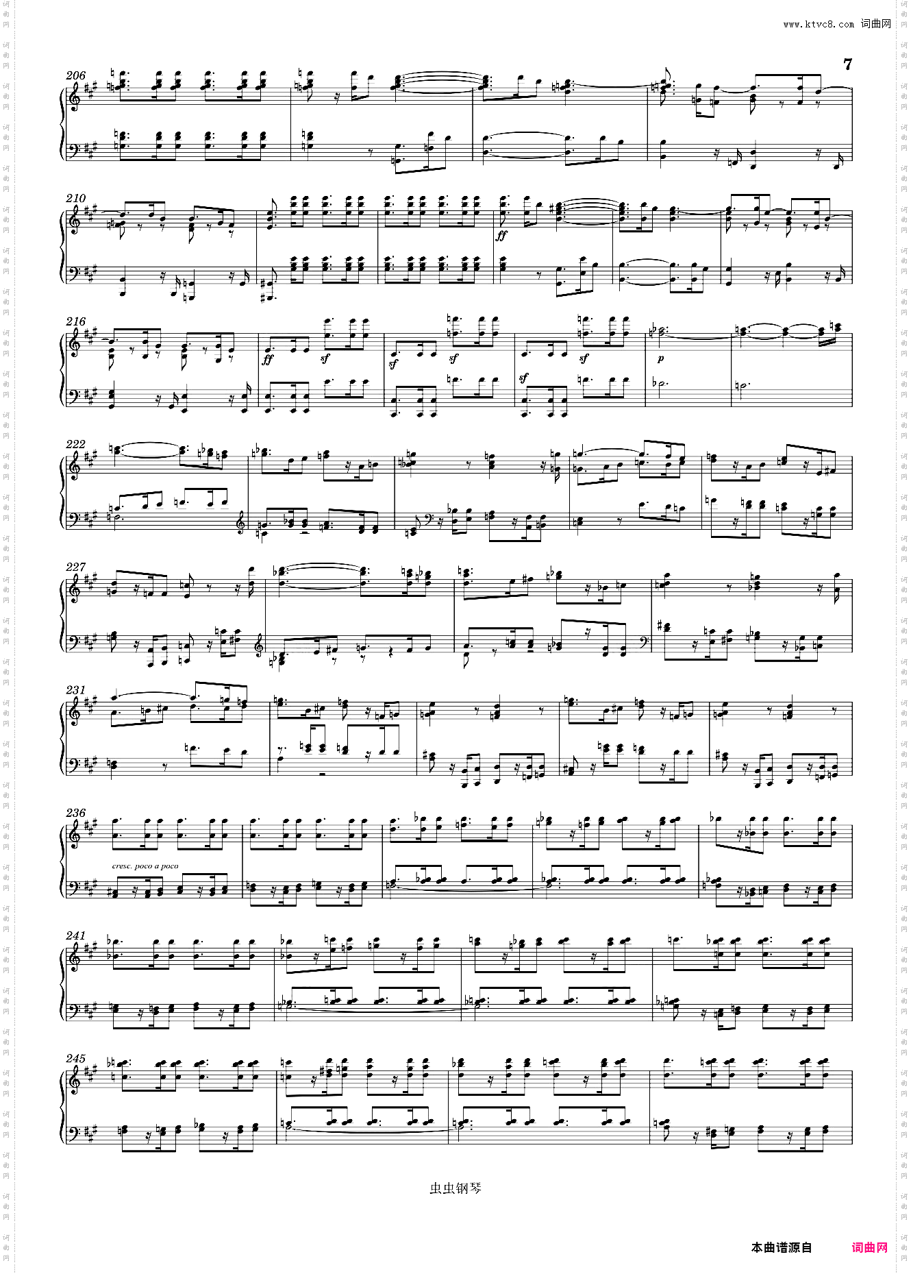 Beethoven Symphony No· 7 1st movement Piano solo