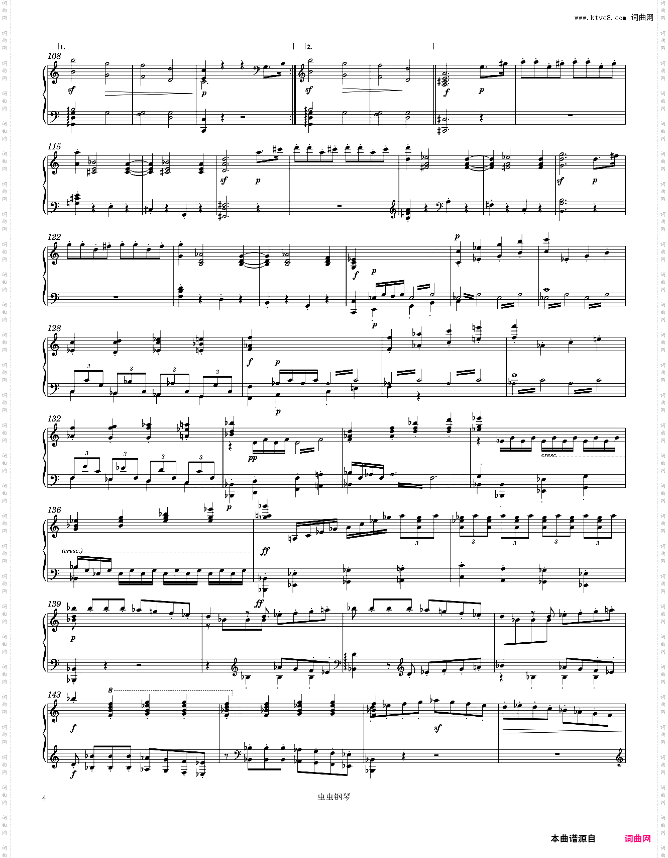 Beethoven Symphony No 1 1st Movement Piano solo