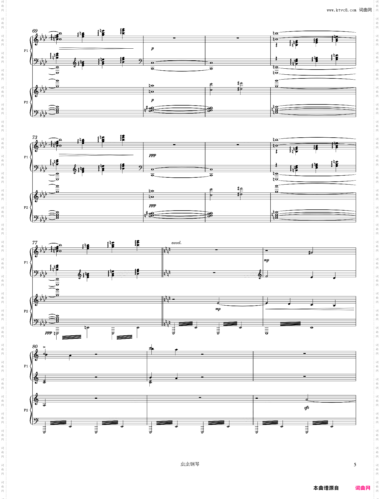 Tchaikovsky Romeo and Juliet Overture Fantasy Arr· for 2 pianos