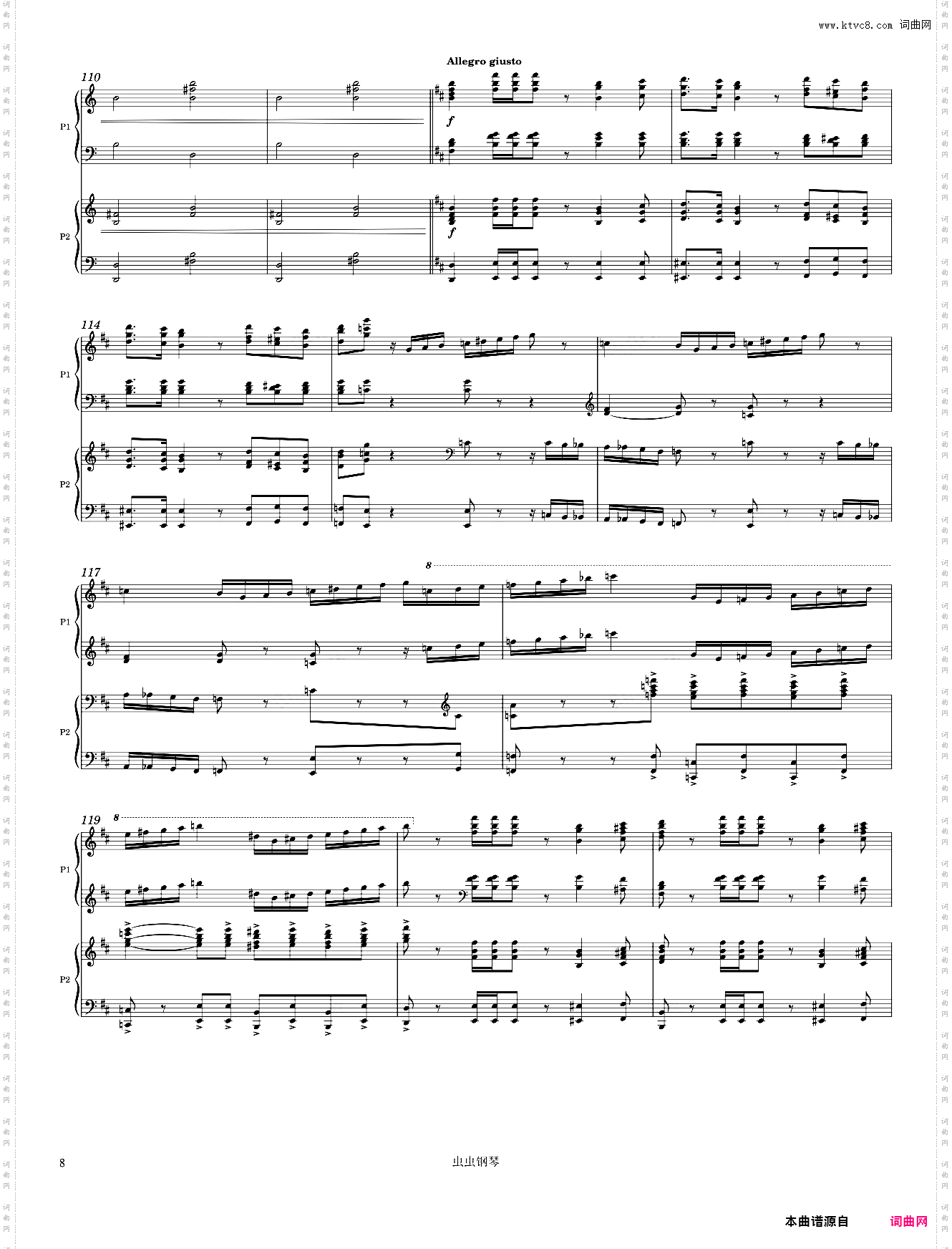 Tchaikovsky Romeo and Juliet Overture Fantasy Arr· for 2 pianos
