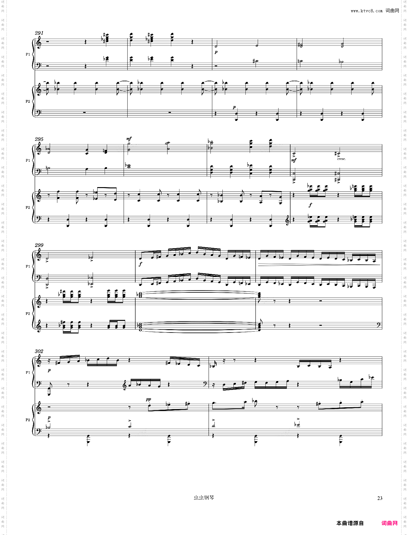 Tchaikovsky Romeo and Juliet Overture Fantasy Arr· for 2 pianos