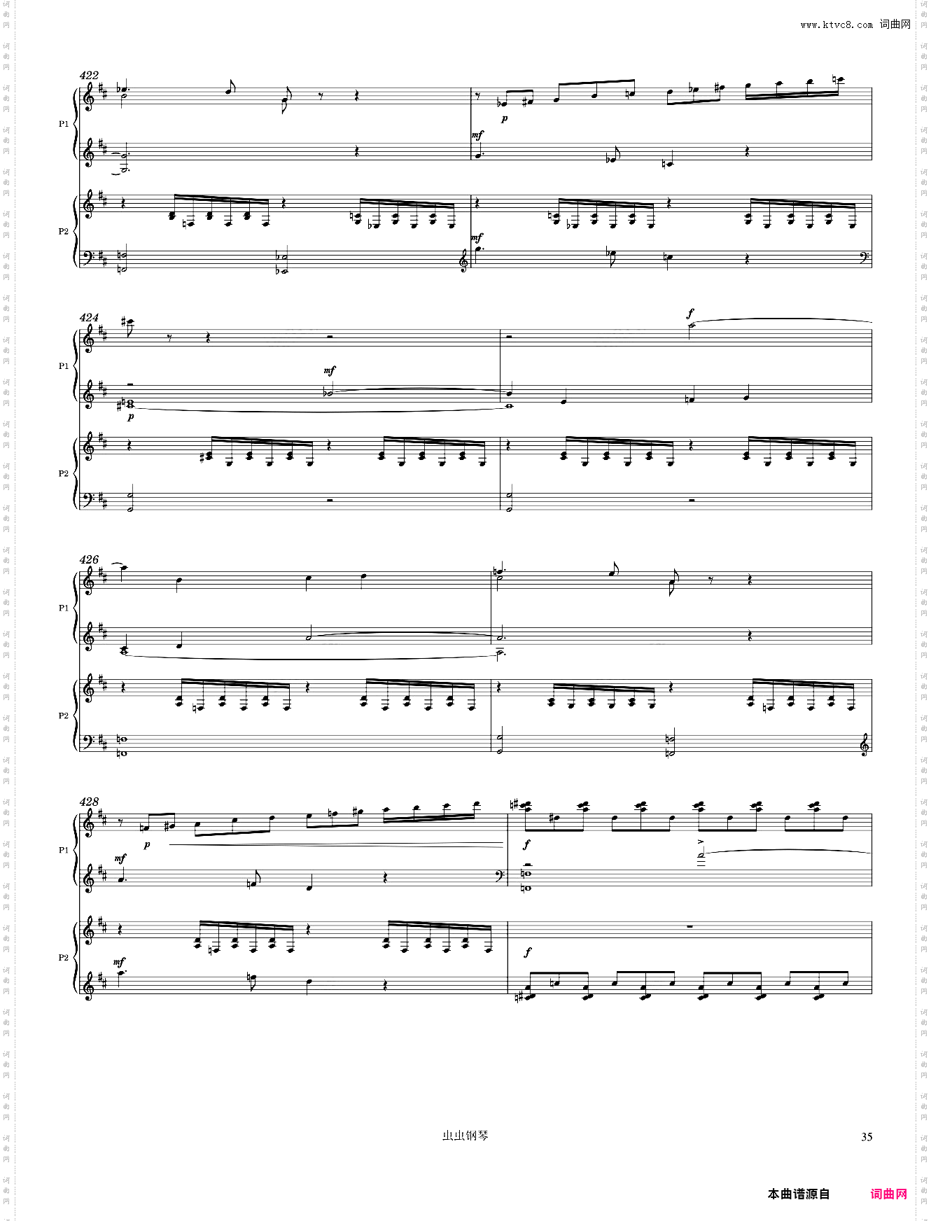 Tchaikovsky Romeo and Juliet Overture Fantasy Arr· for 2 pianos