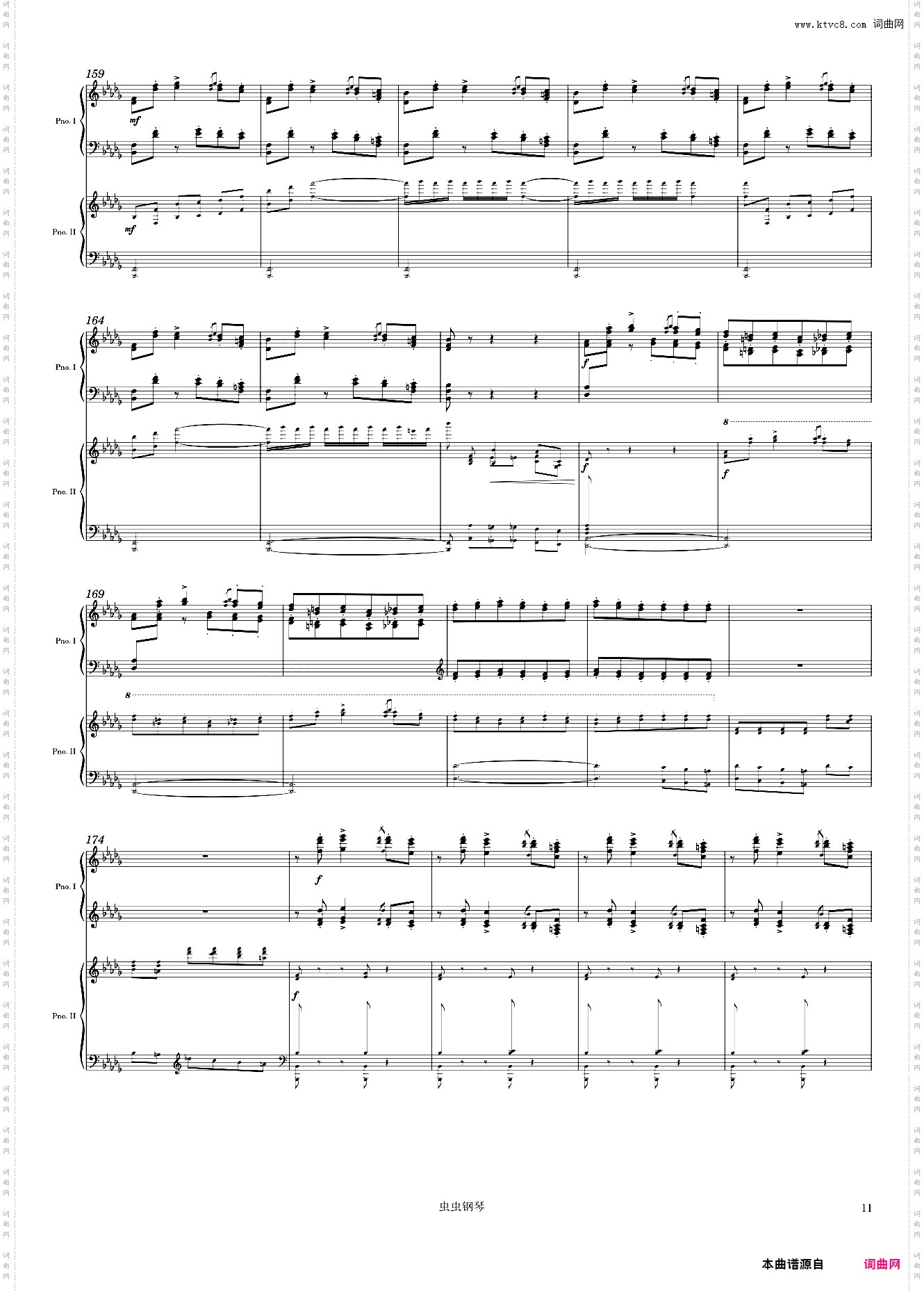 Tchaikovsky Piano Concerto No· 1, 3rd Mvmt arr· for 2 pianos