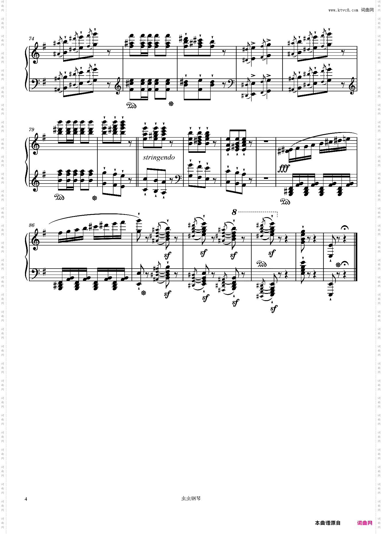 Un Morceau Caractéristique Opus 74 No· 2 in E Minor