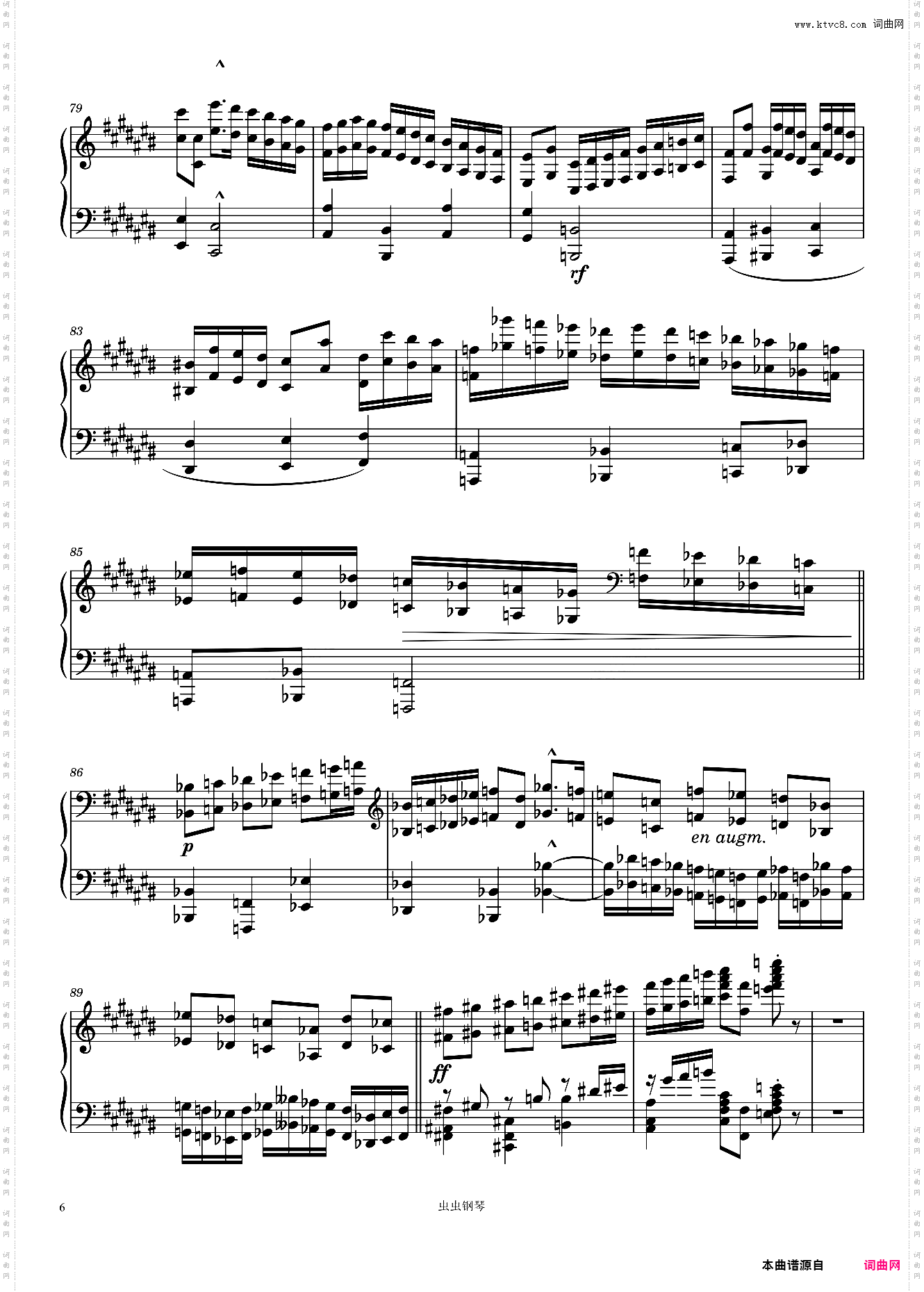 étude Opus 35 No· 9 in C? Major, “Contrapunctus”