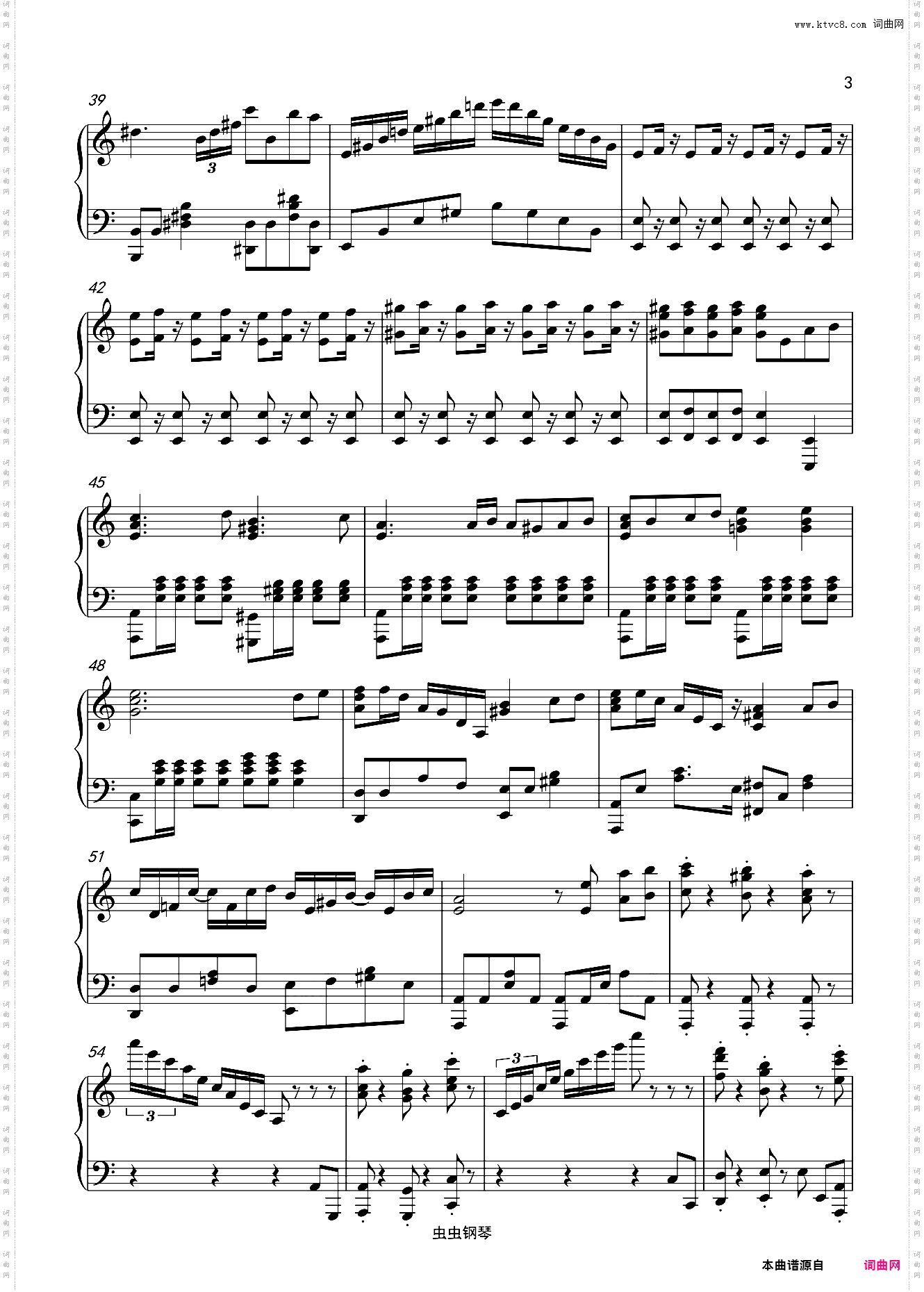 《贝多芬病毒》Beethoven Virus 高度变奏版难度