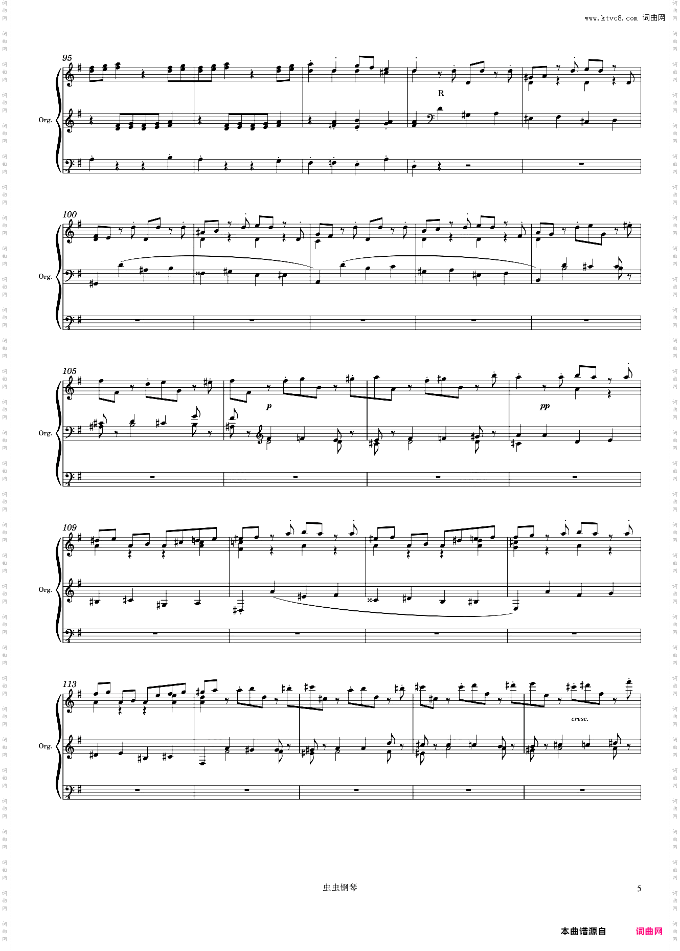 Widor Organ Symphony No· 6 5th Movement Finale