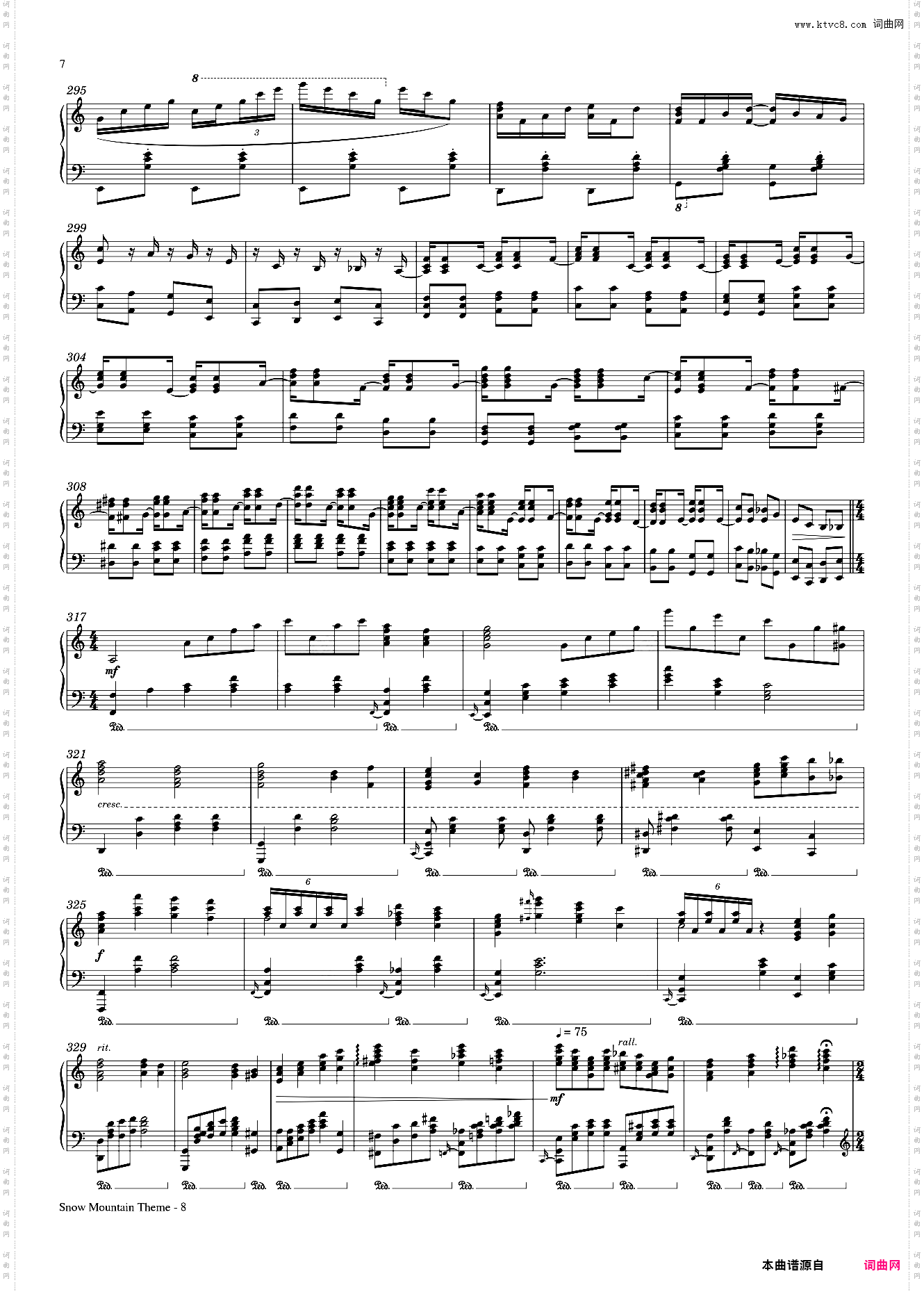 Cool Cool Mountain Theme as played by Tom Brier