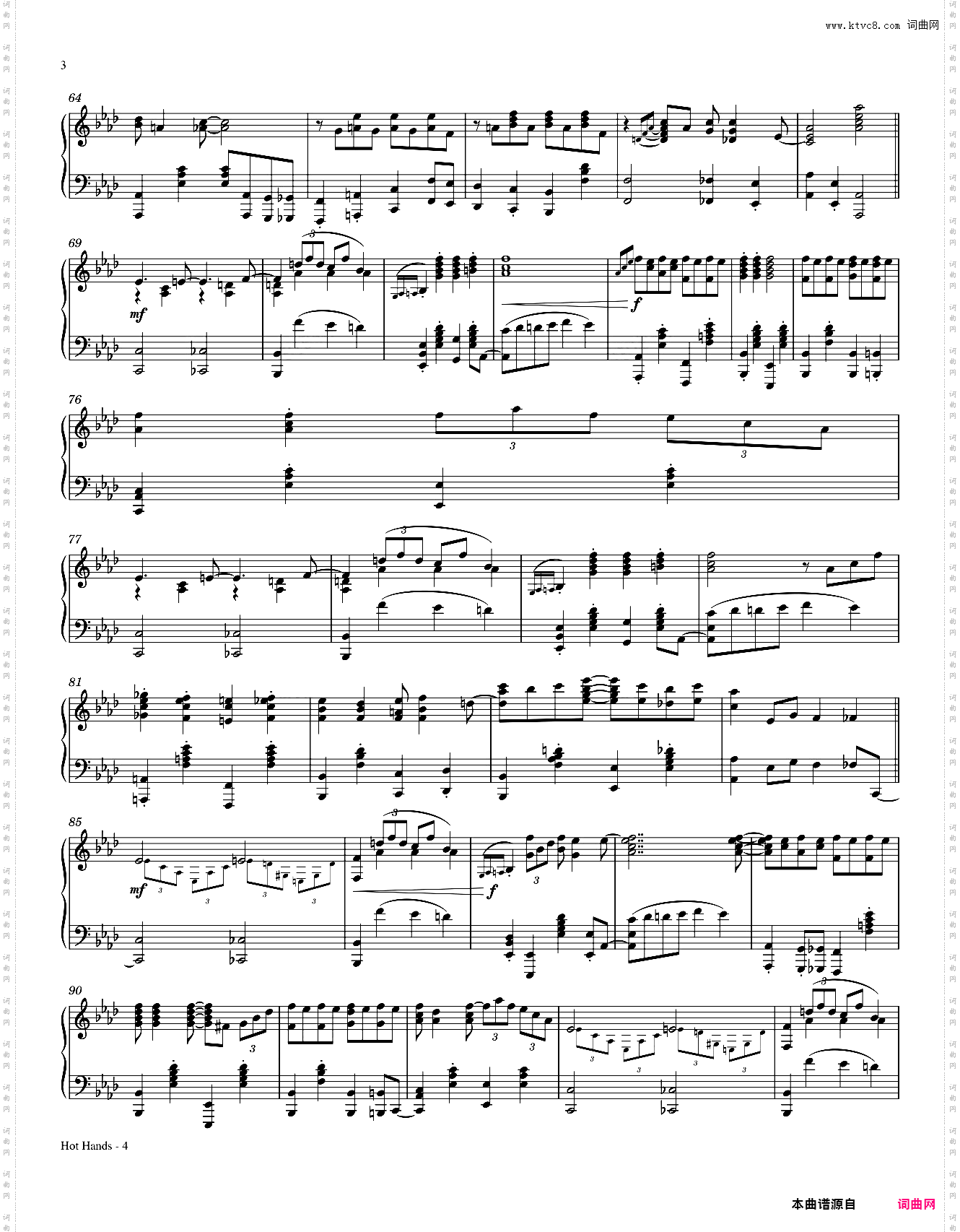 Hot Hands as performed by Tom Brier