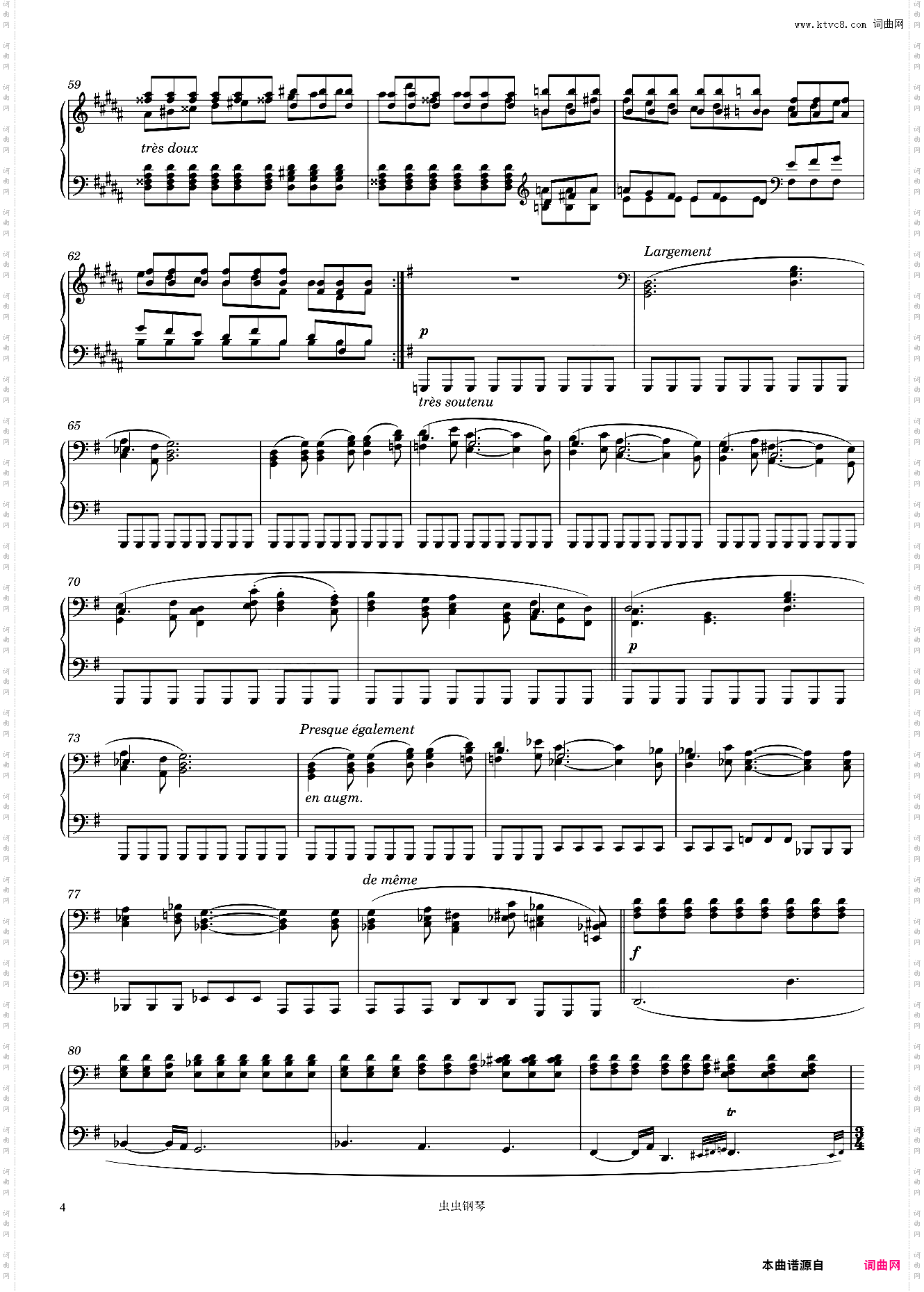 étude Opus 35 No· 11 in B Major