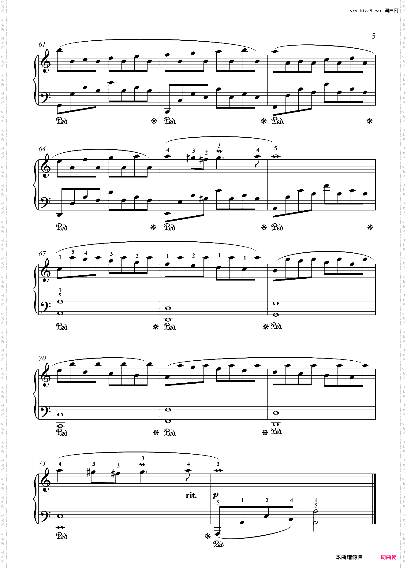 Passacaglia - Handel 亨德尔