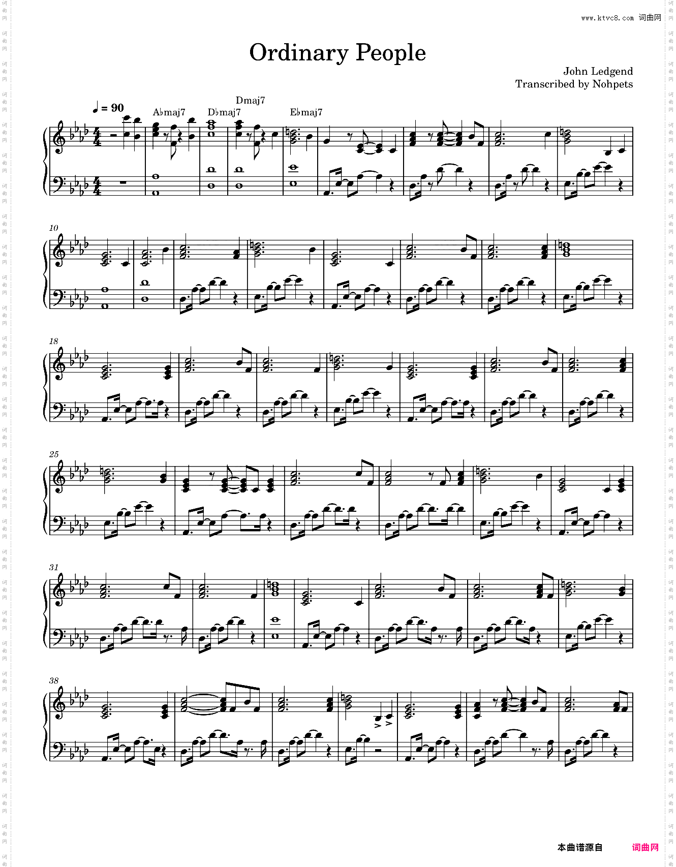 Ordinary People-John Legend
