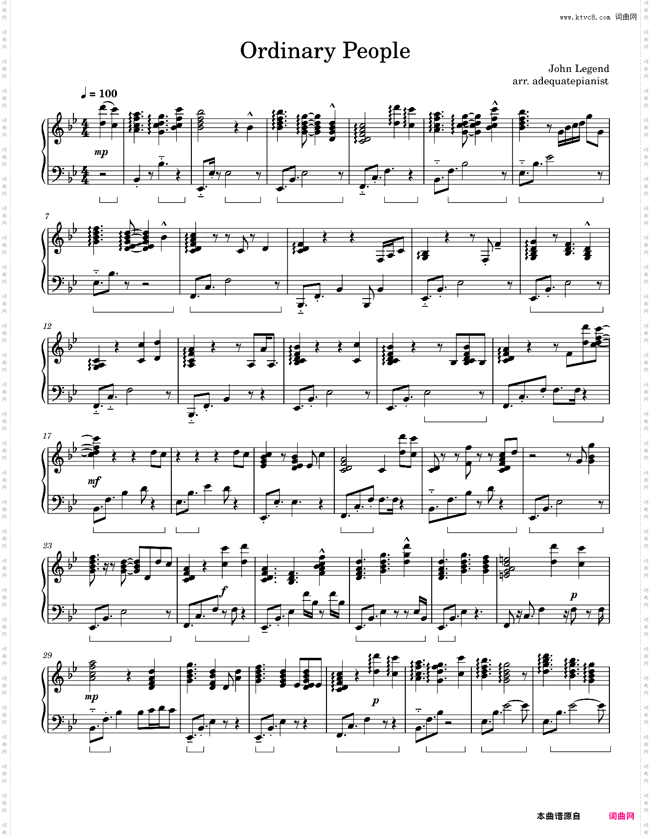 Ordinary People-John Legend