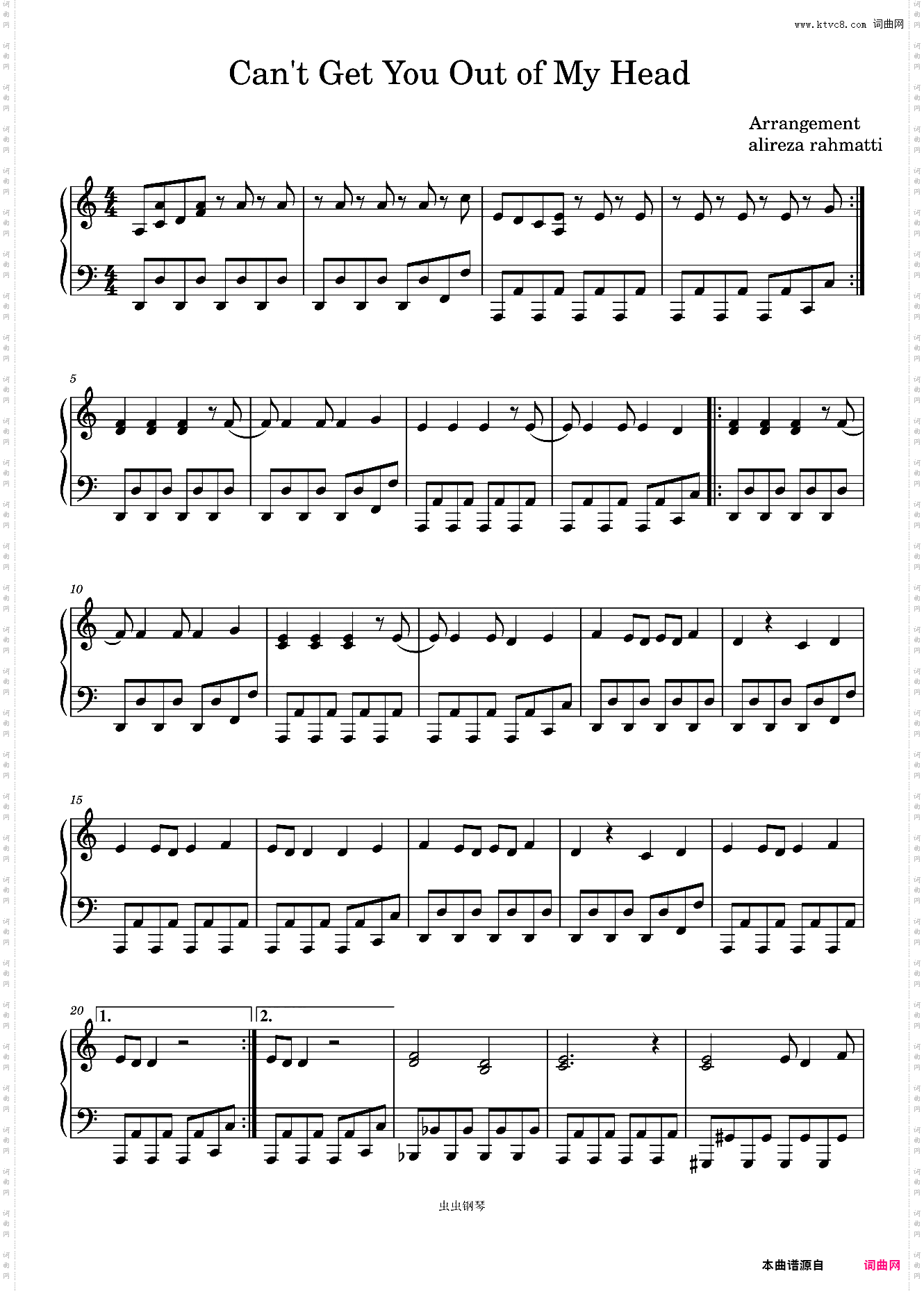 Can't Get You Out of My Head-Kylie Minogue