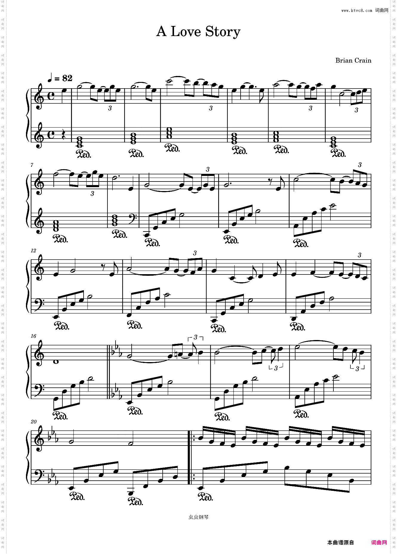 A Love Story - Brian Crain