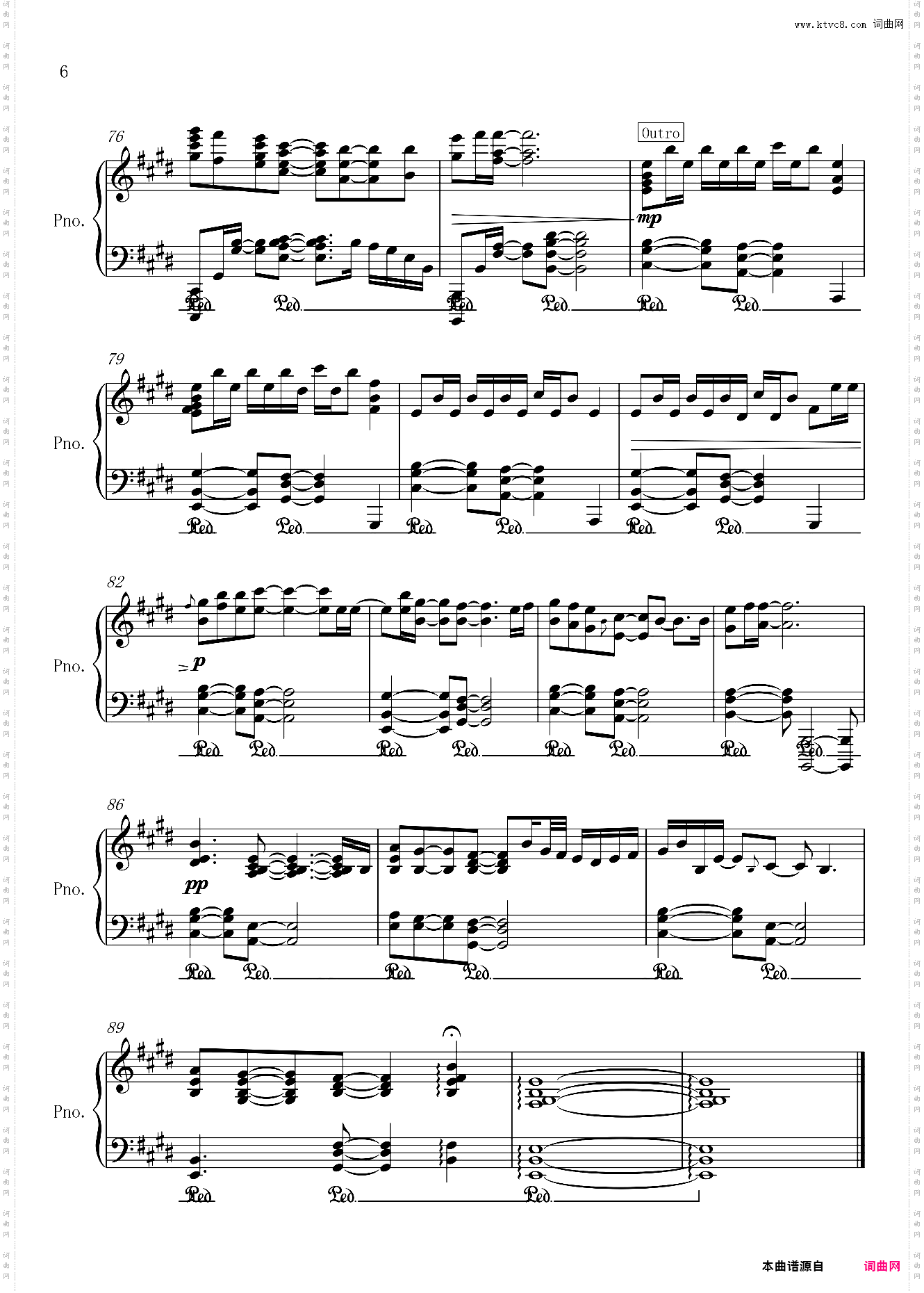 Everglow独奏版