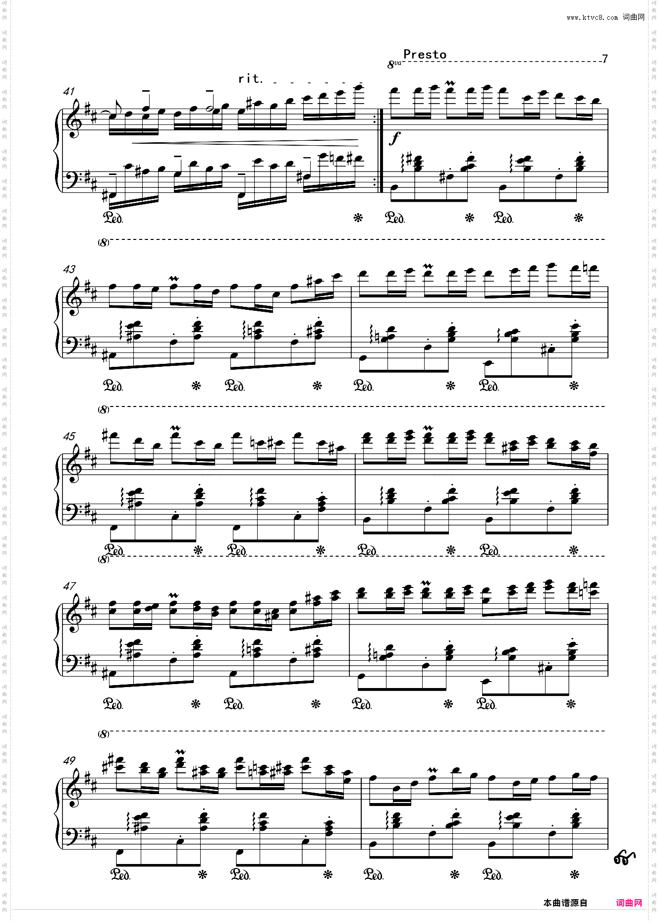 Fantasia in g sharp minor Op·10 No·10